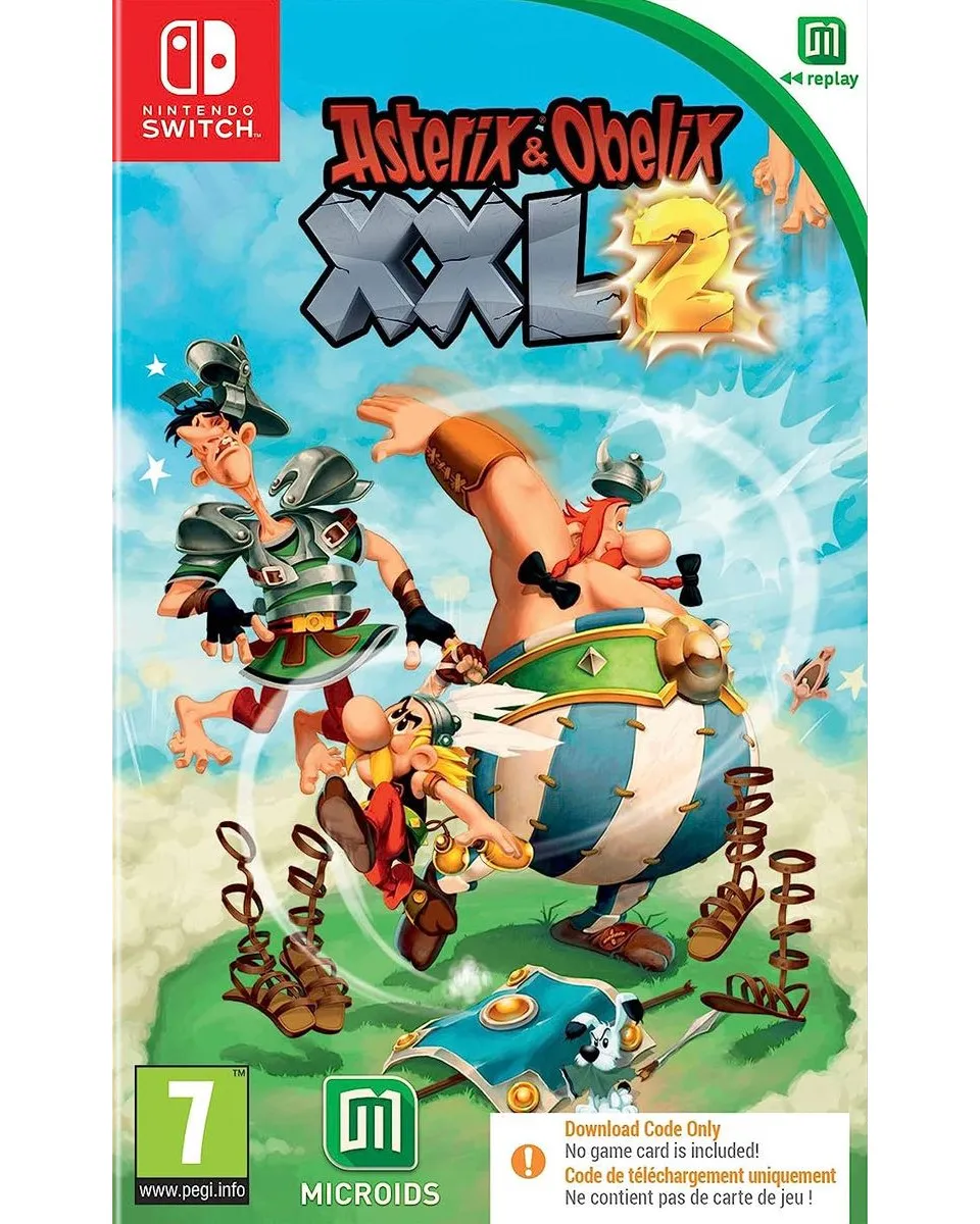 Switch Asterix & Obelix XXL 2 Replay - Code in a Box 