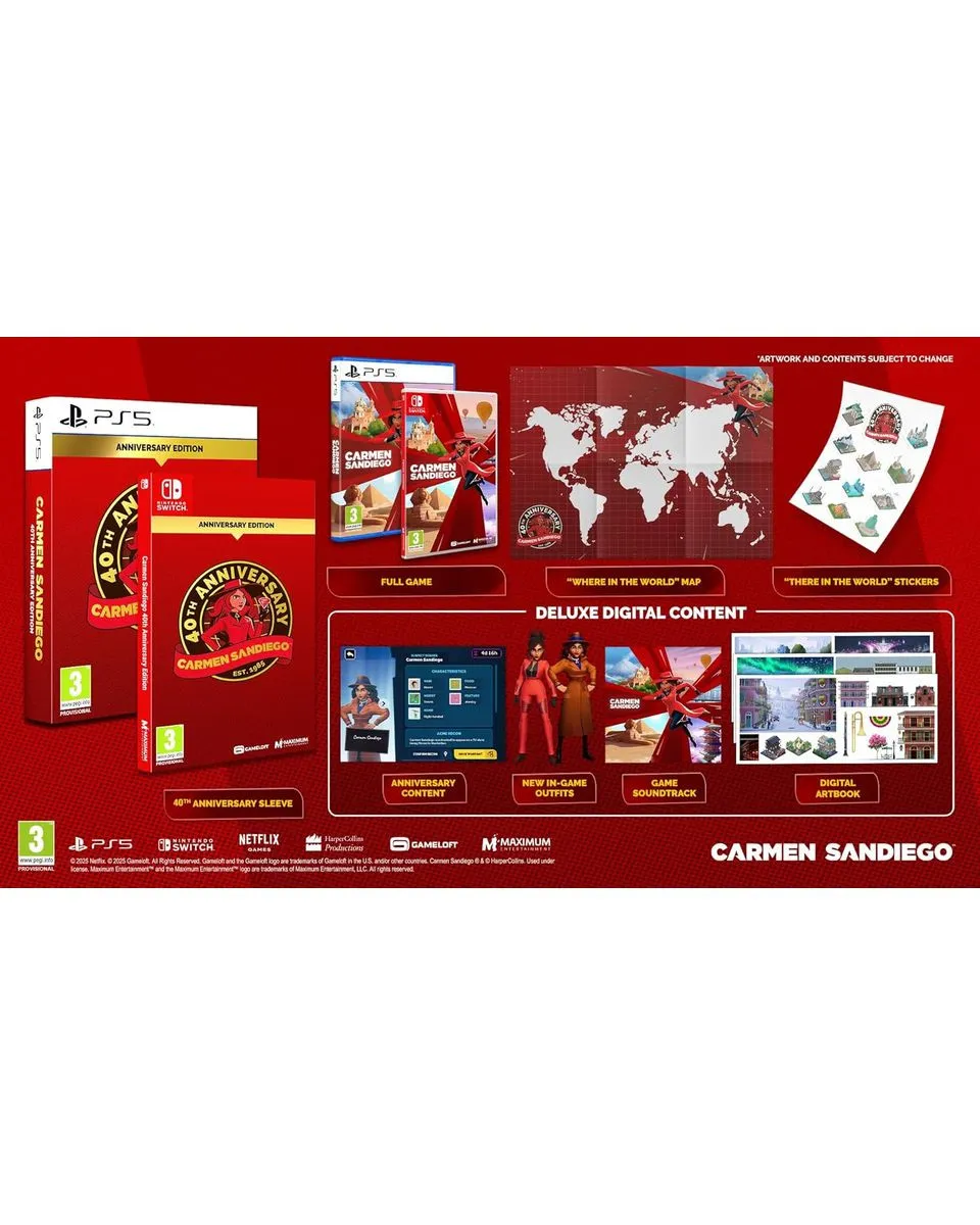 Switch Carmen Sandiego - 40th Anniversary Edition 
