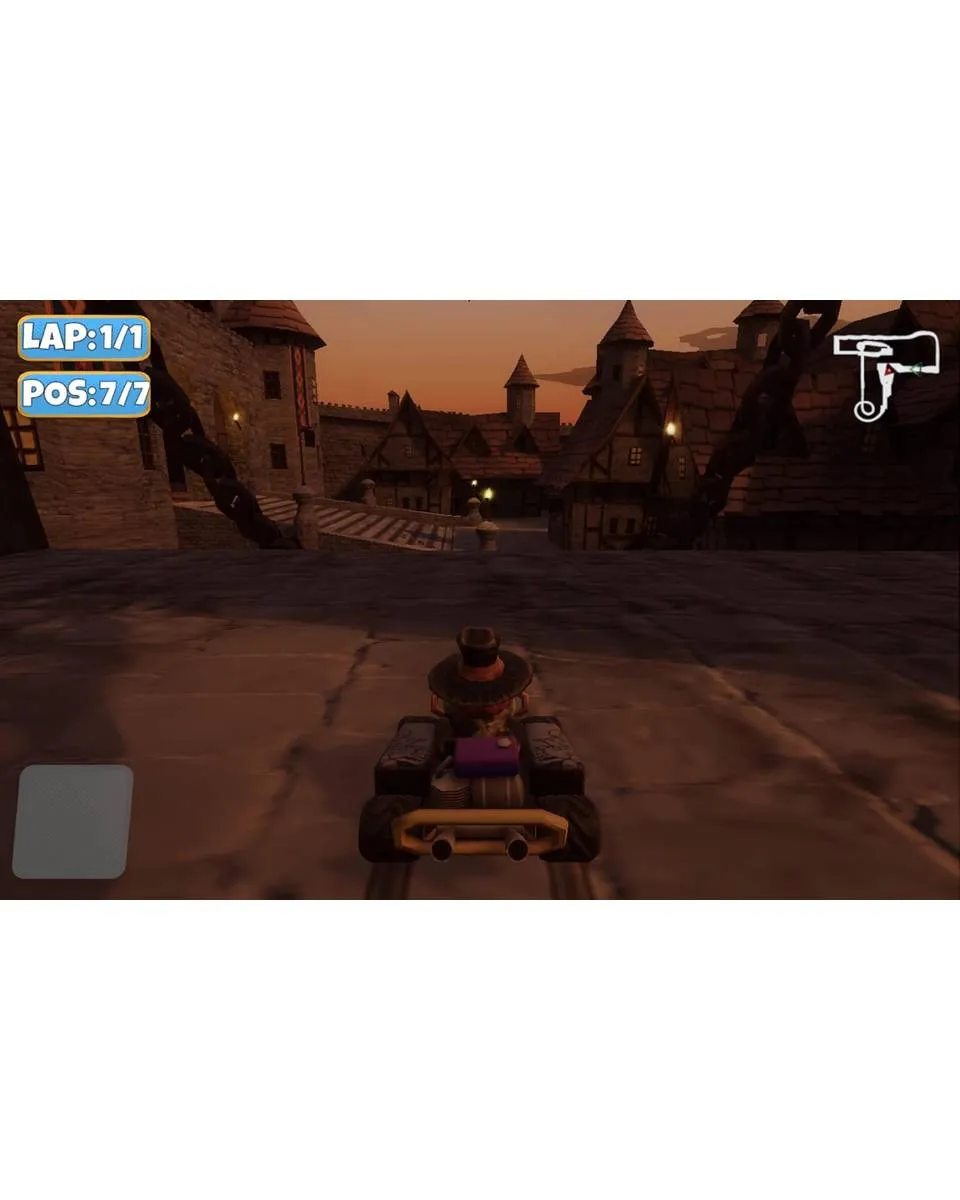 Switch Crazy Chicken - Kart 2 (Code in a Box) +  Steering Wheel 