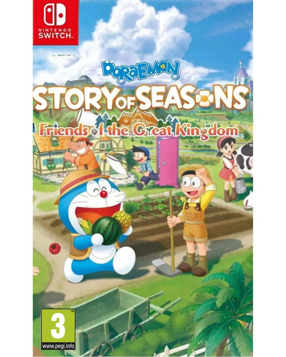 Switch Doraemon - Story Of Seasons - Friends of the Great Kingdom 