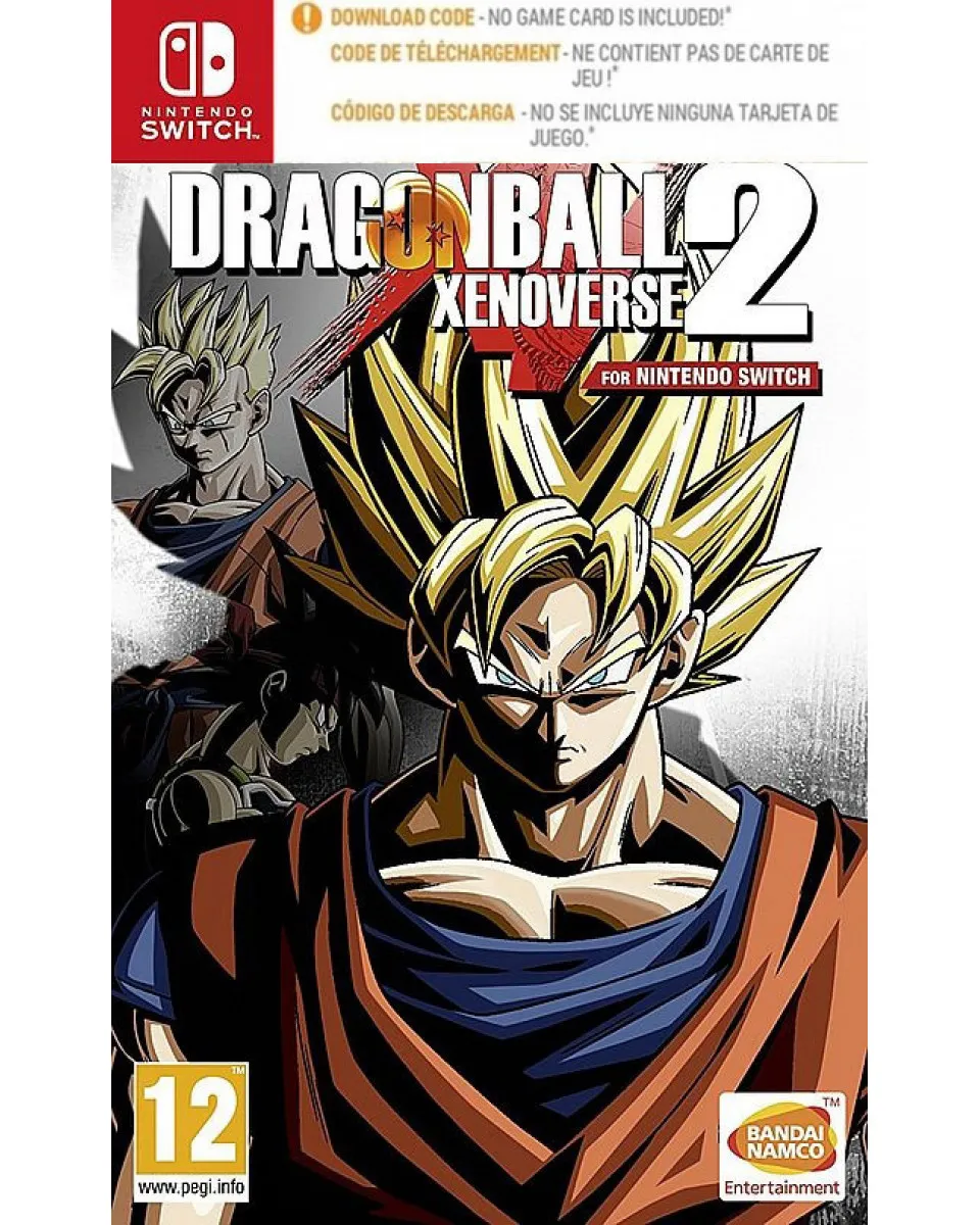 Switch Dragon Ball Xenoverse 2 - Super Edition (Code In a Box) 