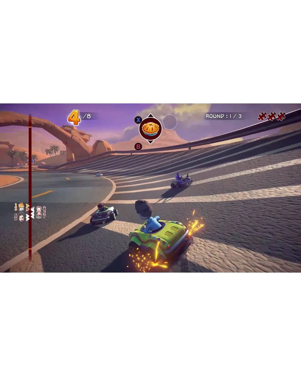 Switch Garfield - 2 in 1 Collection - Lasagna World Tour + Kart 