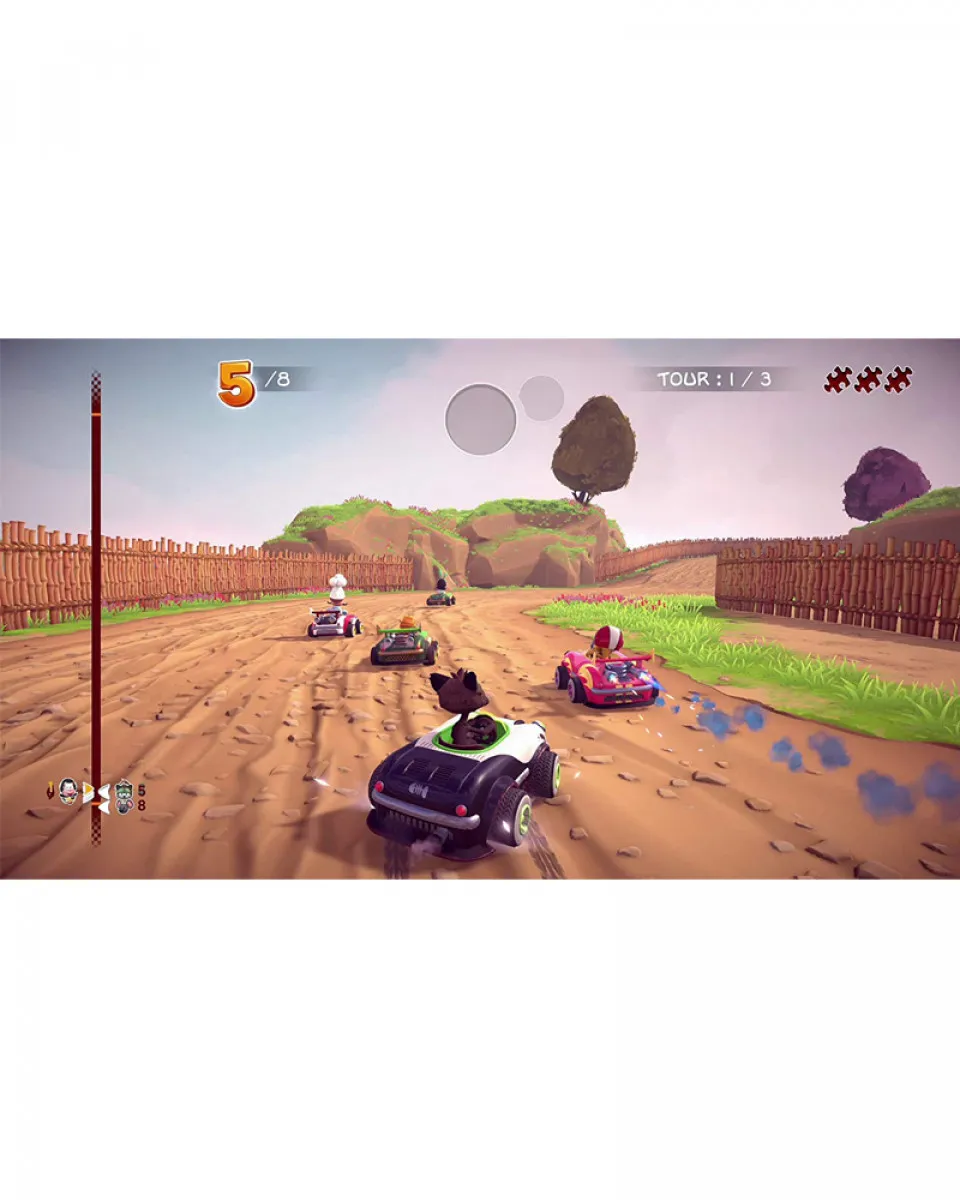 Switch Garfield Kart - Furius Racing Replay - Code in a Box 