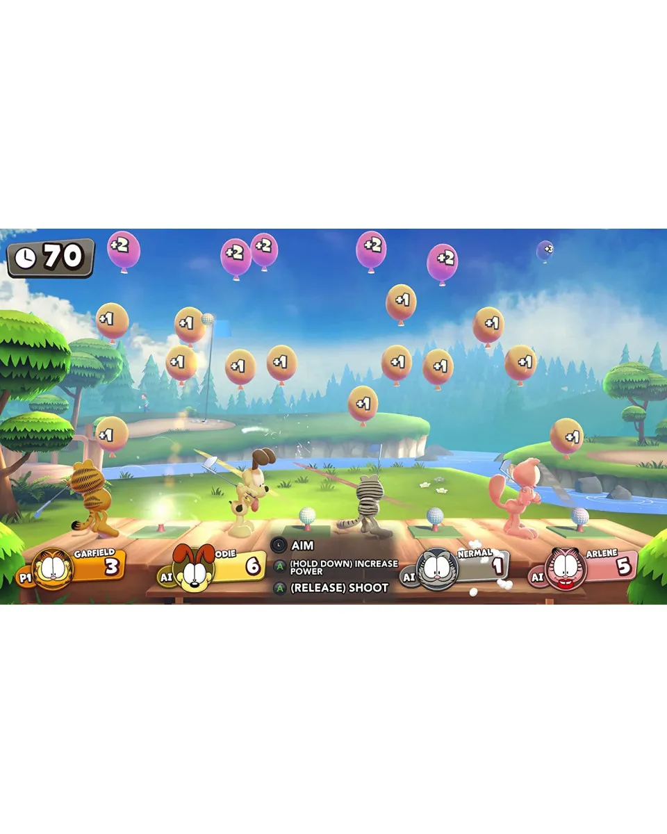 Switch Garfield Kart - Lasagna Party 