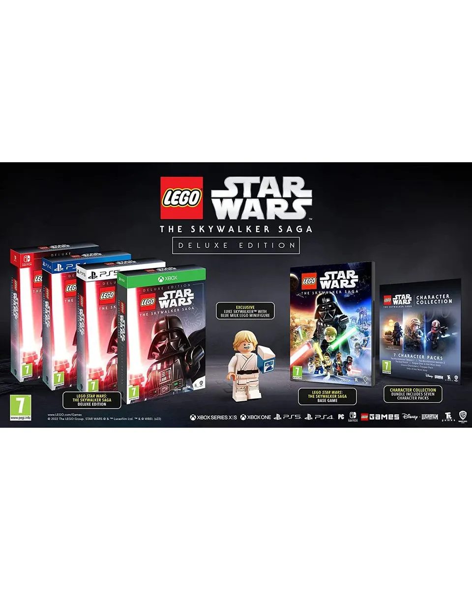 Switch LEGO Star Wars - The Skywalker Saga Deluxe Edition 