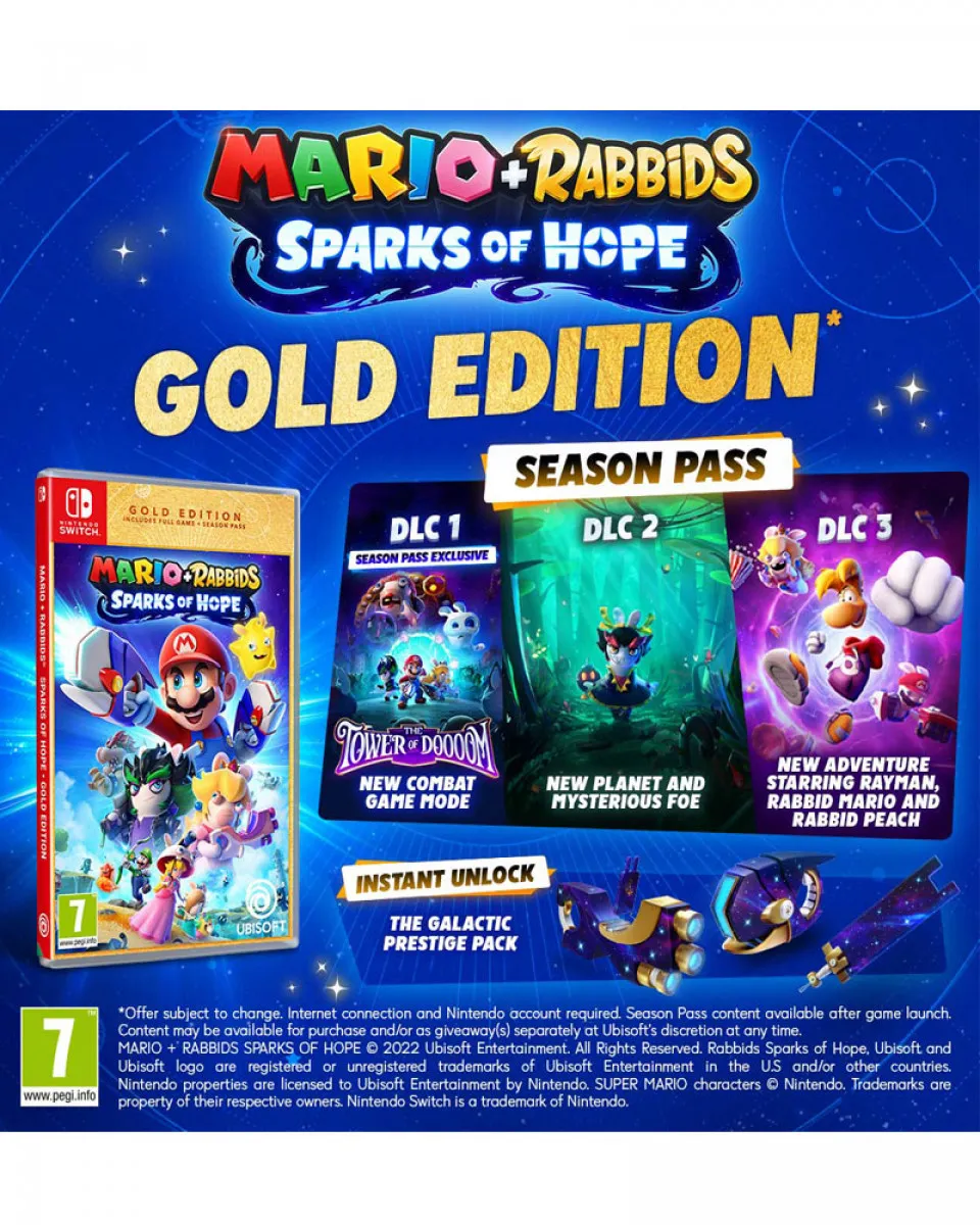 Switch Mario + Rabbids Sparks of Hope - Gold Edition 