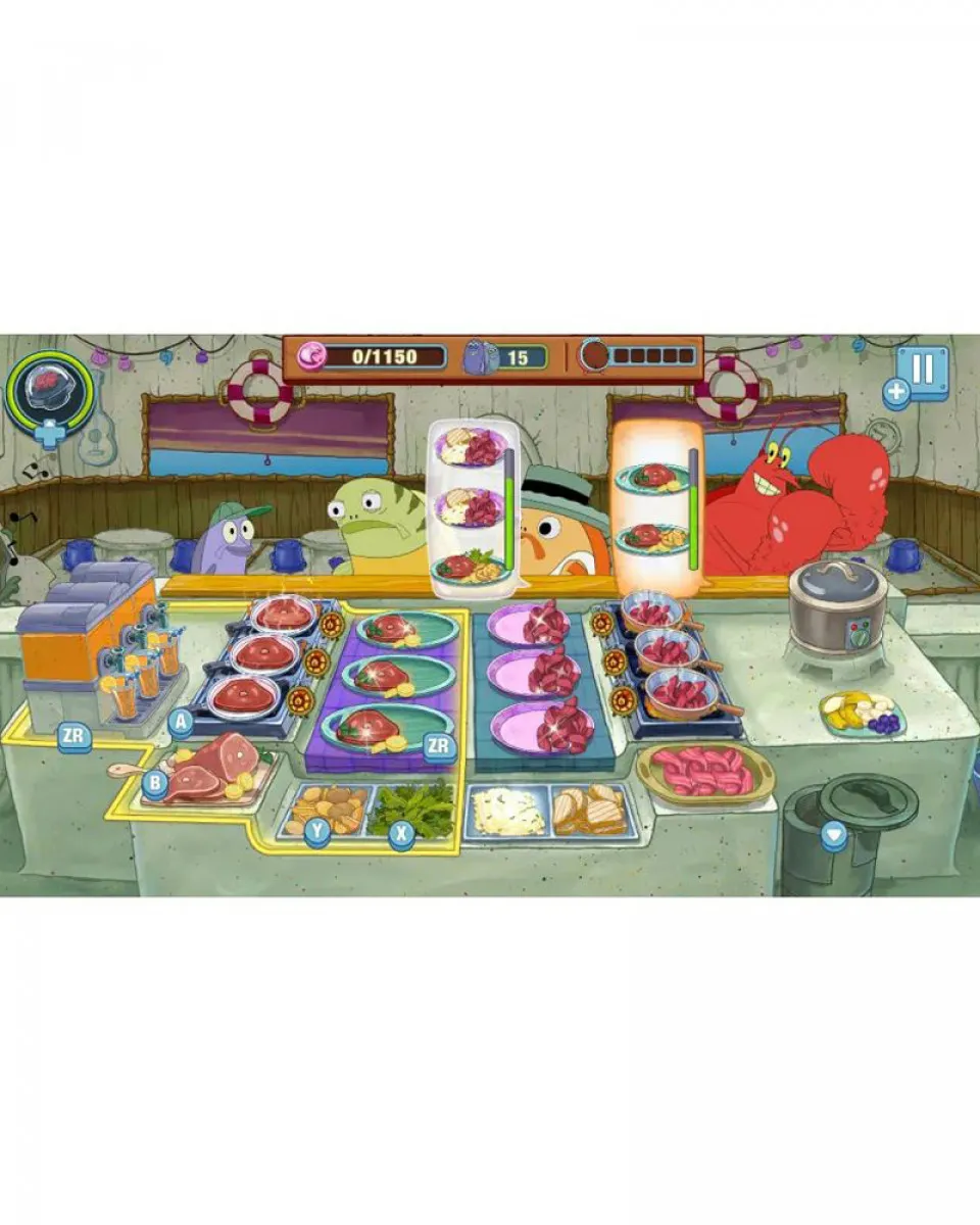 Switch SpongeBob Squarepants - Krusty Cook-Off - Extra Krusty Edition 