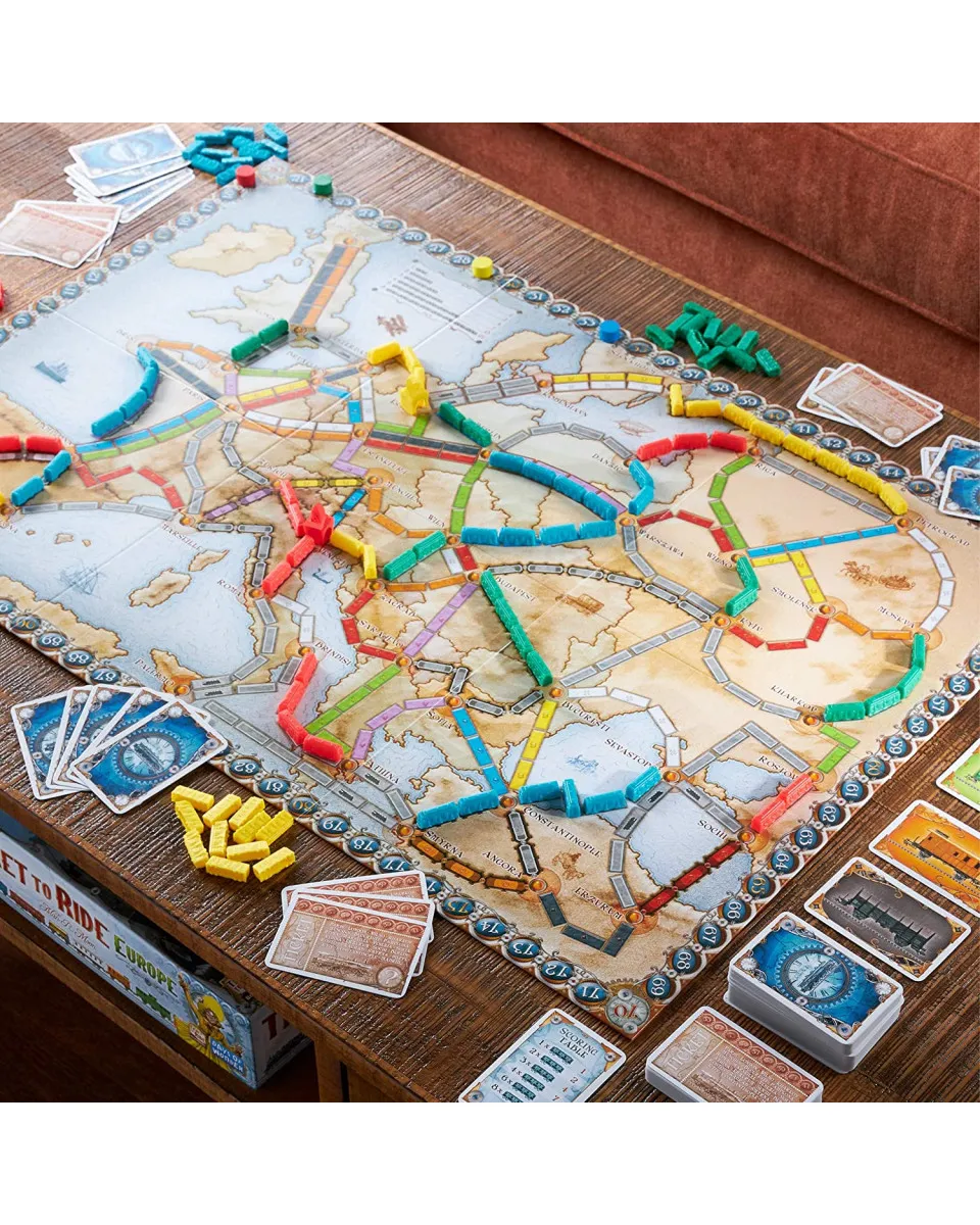 Društvena igra Ticket to Ride Europe 