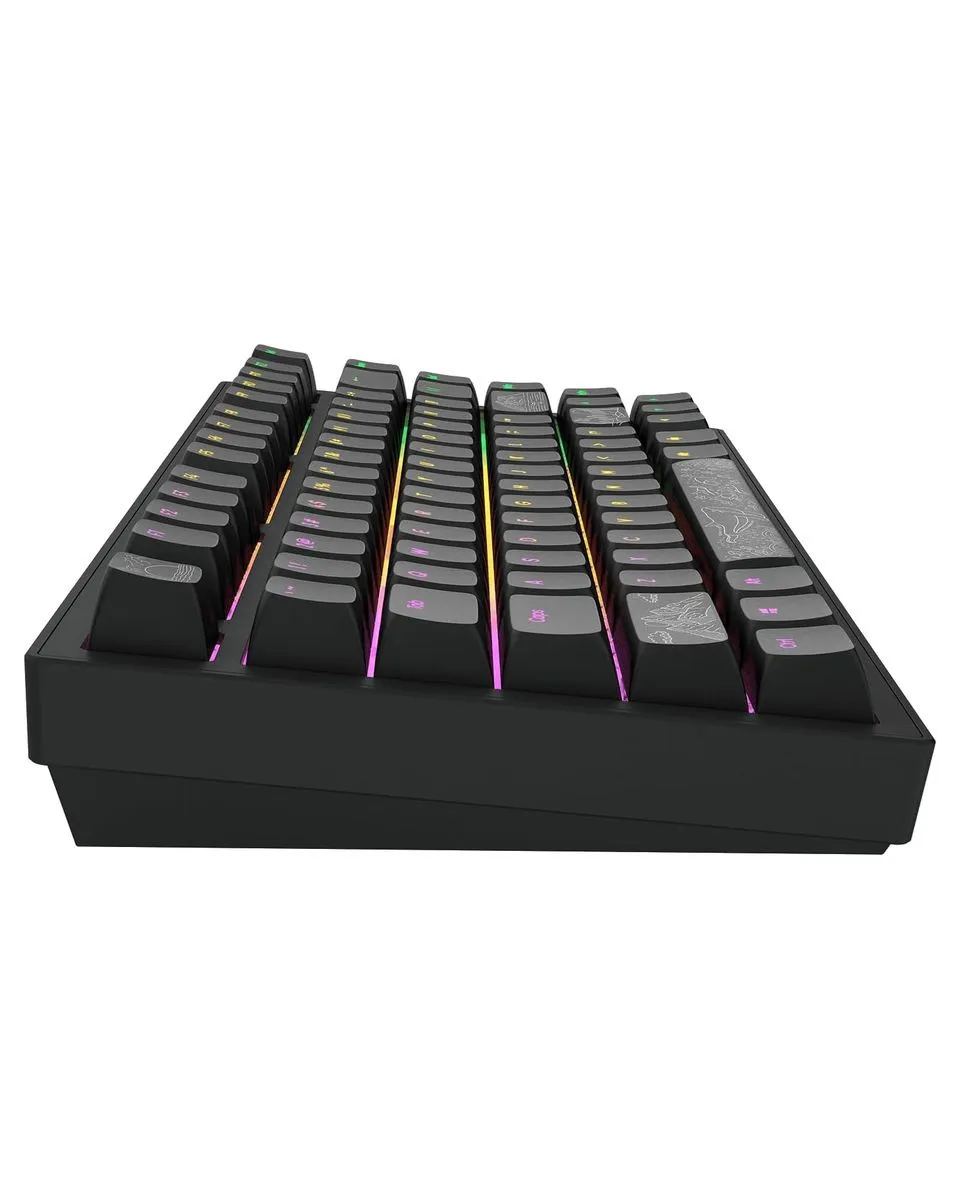 Tastatura Dark Project ALU Terra Nostra Black - Wired Gaming Keyboard (ANSI) 