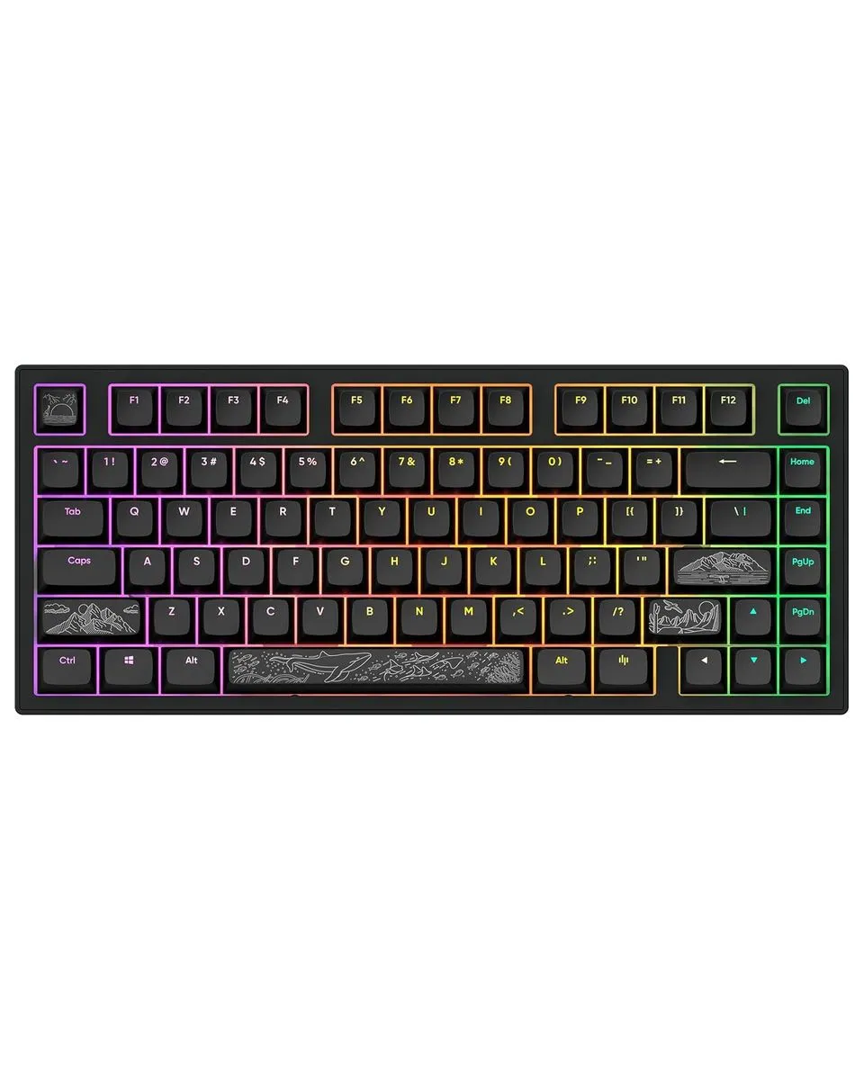 Tastatura Dark Project ALU Terra Nostra Black - Wired Gaming Keyboard (ANSI) 
