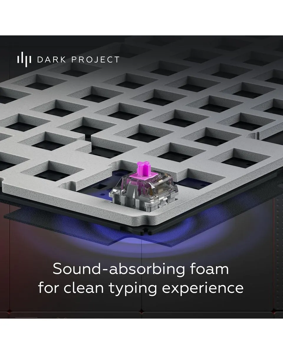 Tastatura Dark Project ALU Midnight - Mechanical Gaming Keyboard (ANSI) 