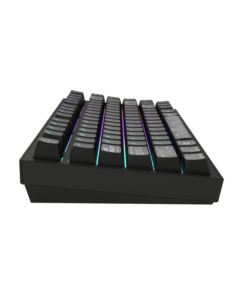 Tastatura Dark Project ALU Terra Nova Black - Wireless Gaming Keyboard (ANSI) 