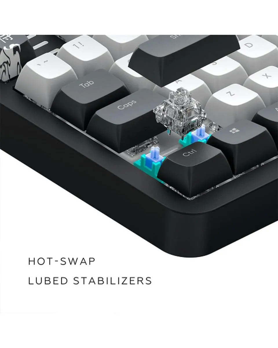 Tastatura Dark Project ALU87B Bushido G3Ms Moonstone 