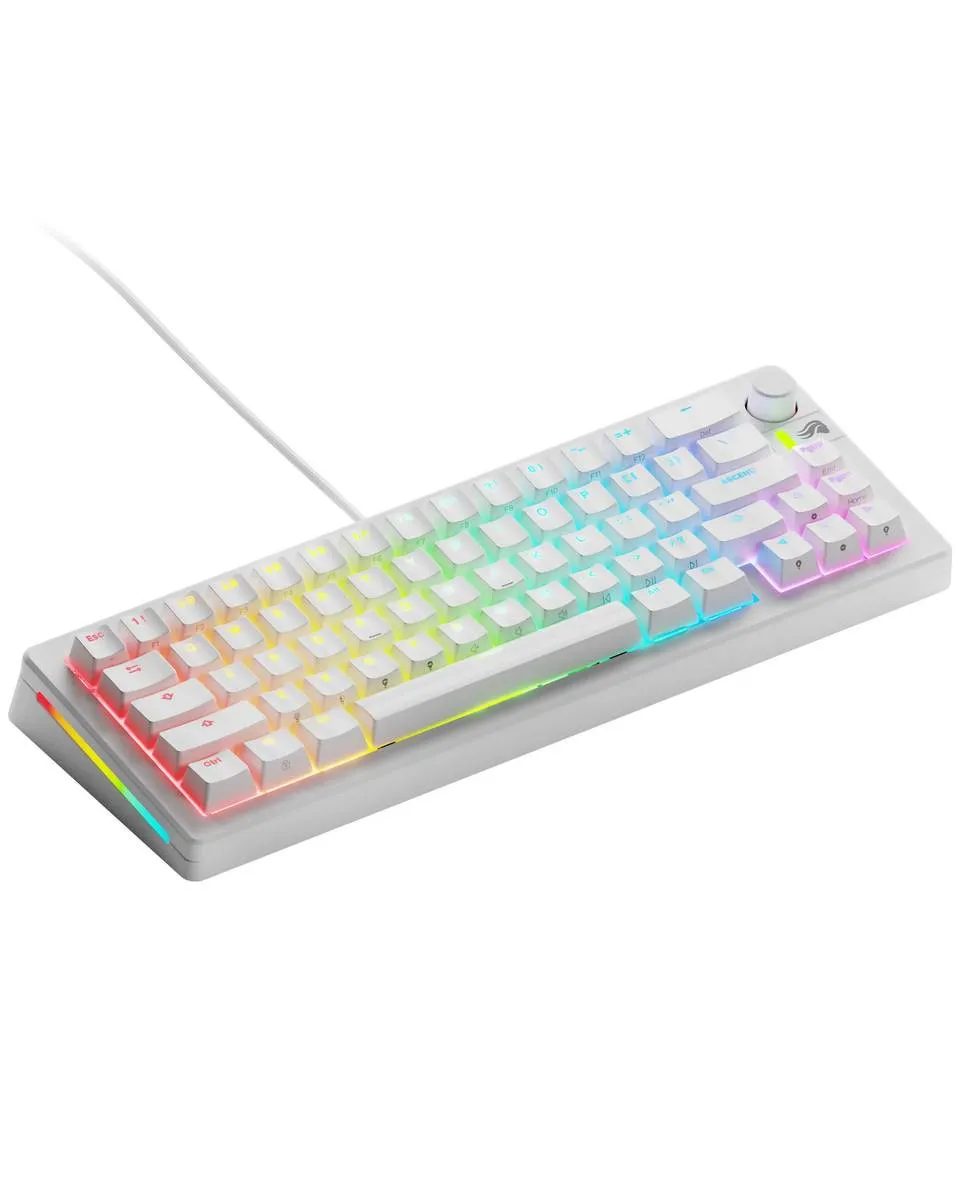 Tastatura Glorious GMMK 3 65% Pre-Built ANSI - Modularna White 