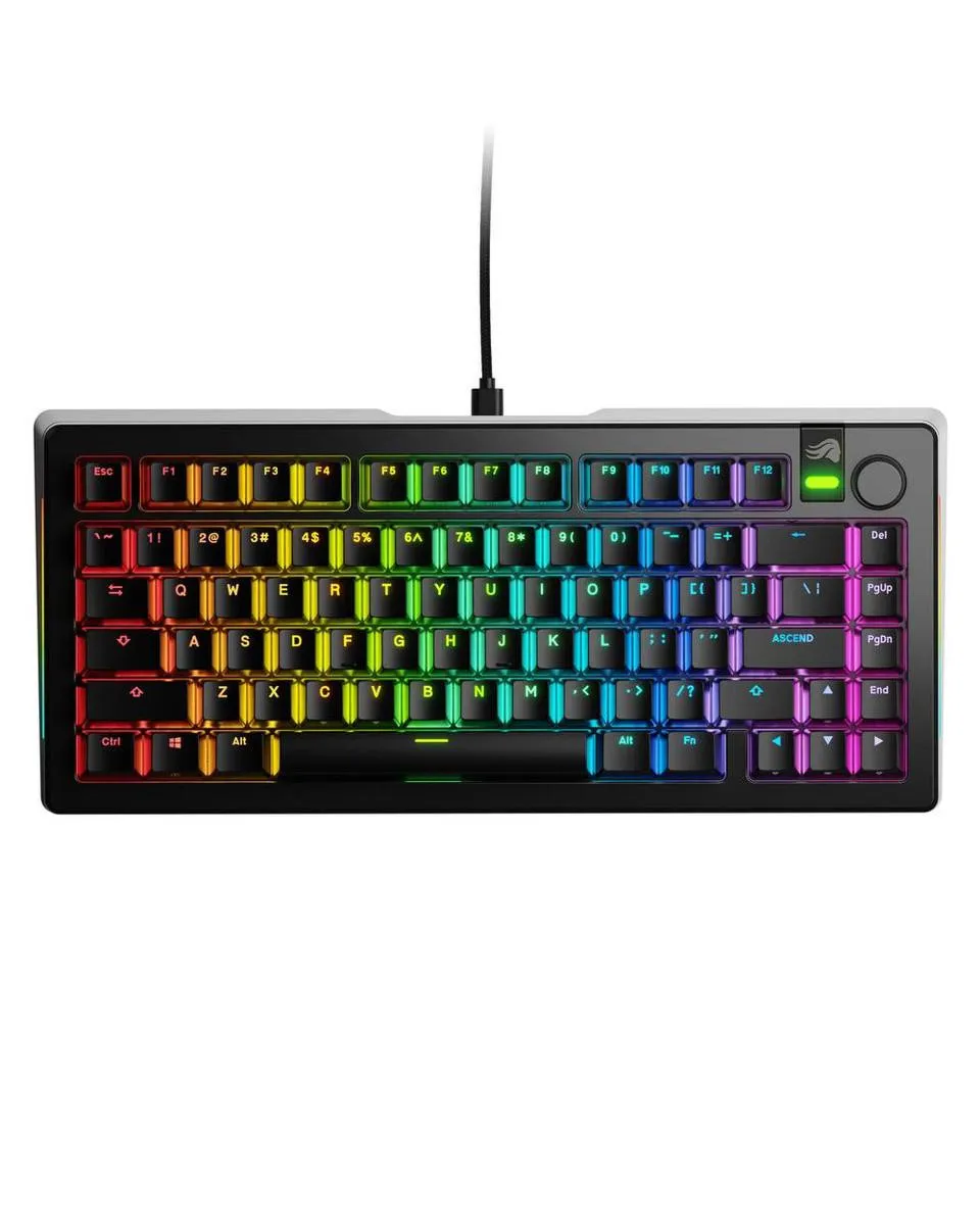 Tastatura Glorious GMMK 3 PRO 75% Pre-Built ANSI - Modularna Black 