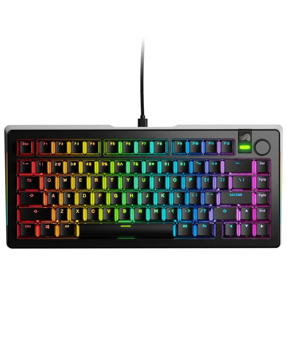 Tastatura Glorious GMMK 3 PRO 75% Pre-Built ANSI - Modularna Black 
