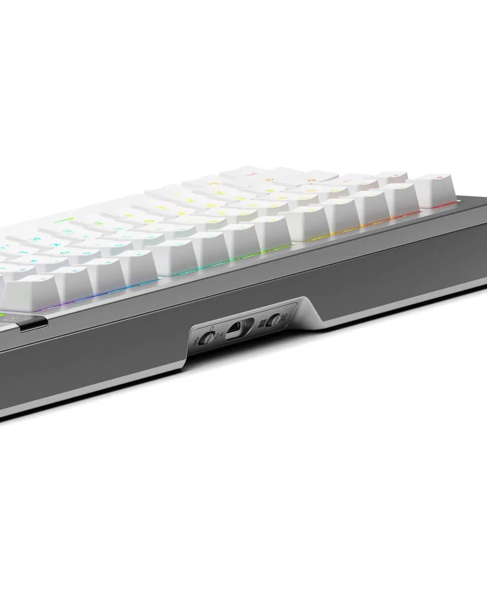 Tastatura Glorious GMMK 3 PRO 75% Pre-Built ANSI Wireless - Modularna Silver 