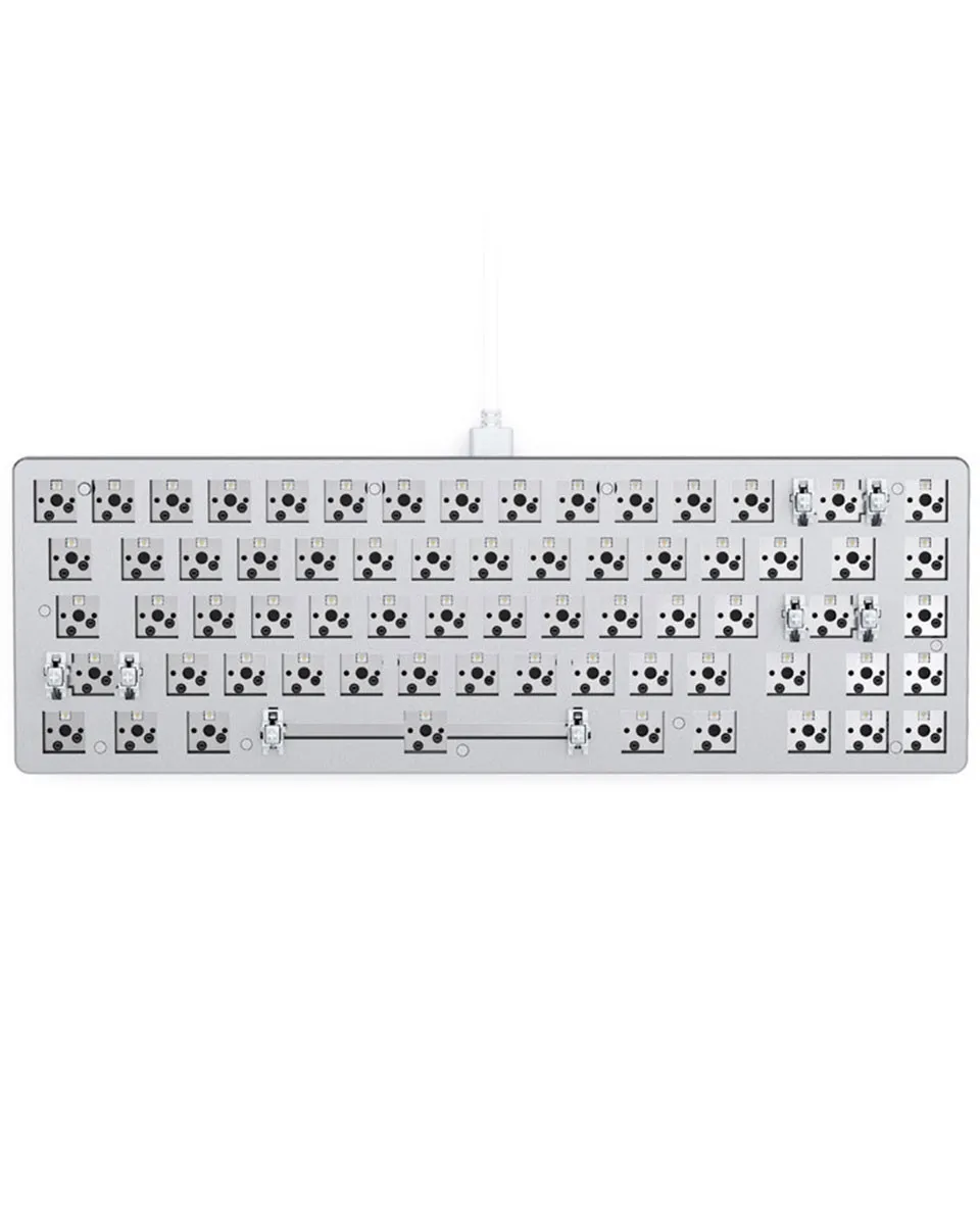 Tastatura Glorious GMMK 2 65% Barebone ANSI - Modularna White 