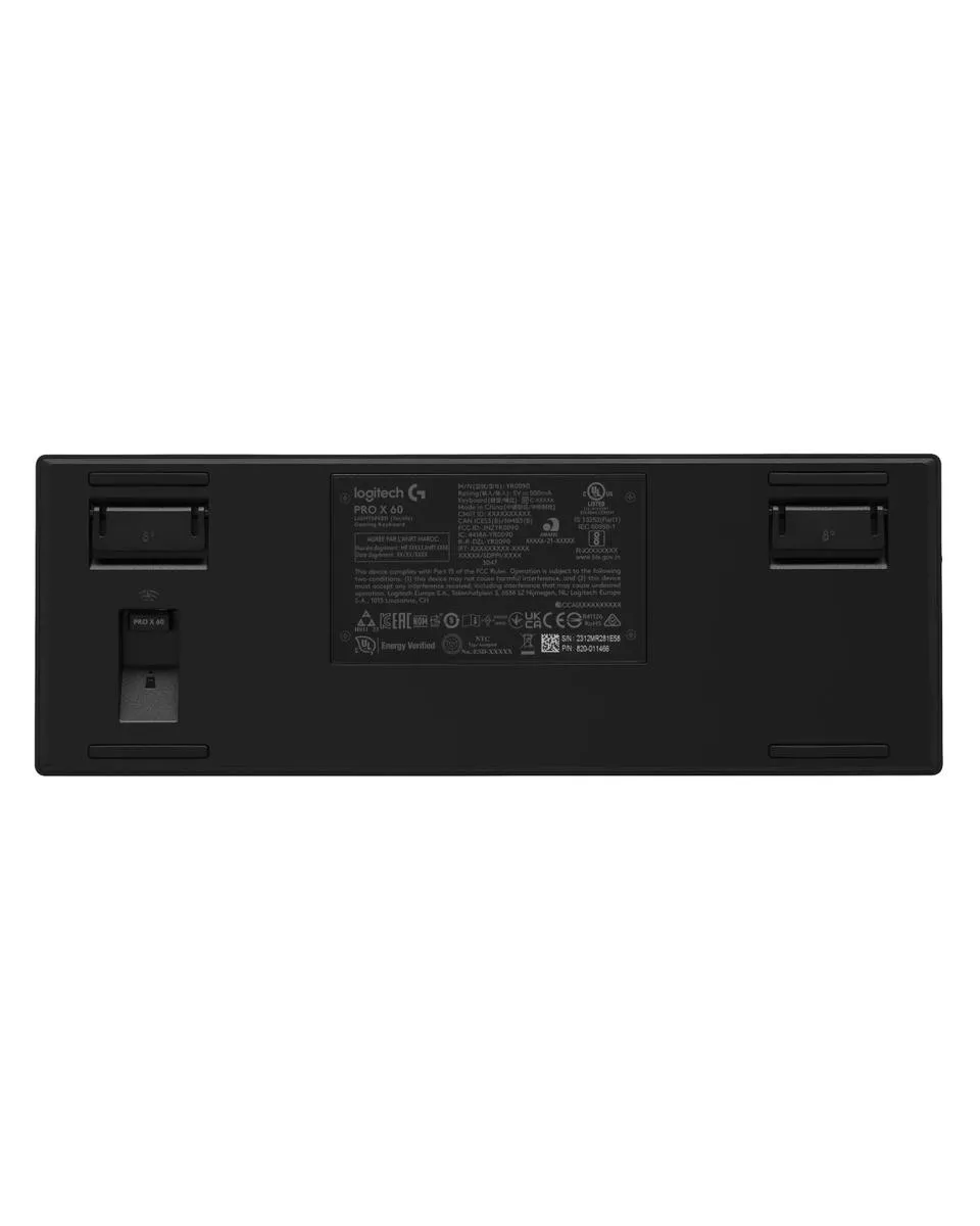 Tastatura Logitech G PRO X 60 Lightspeed - Black 
