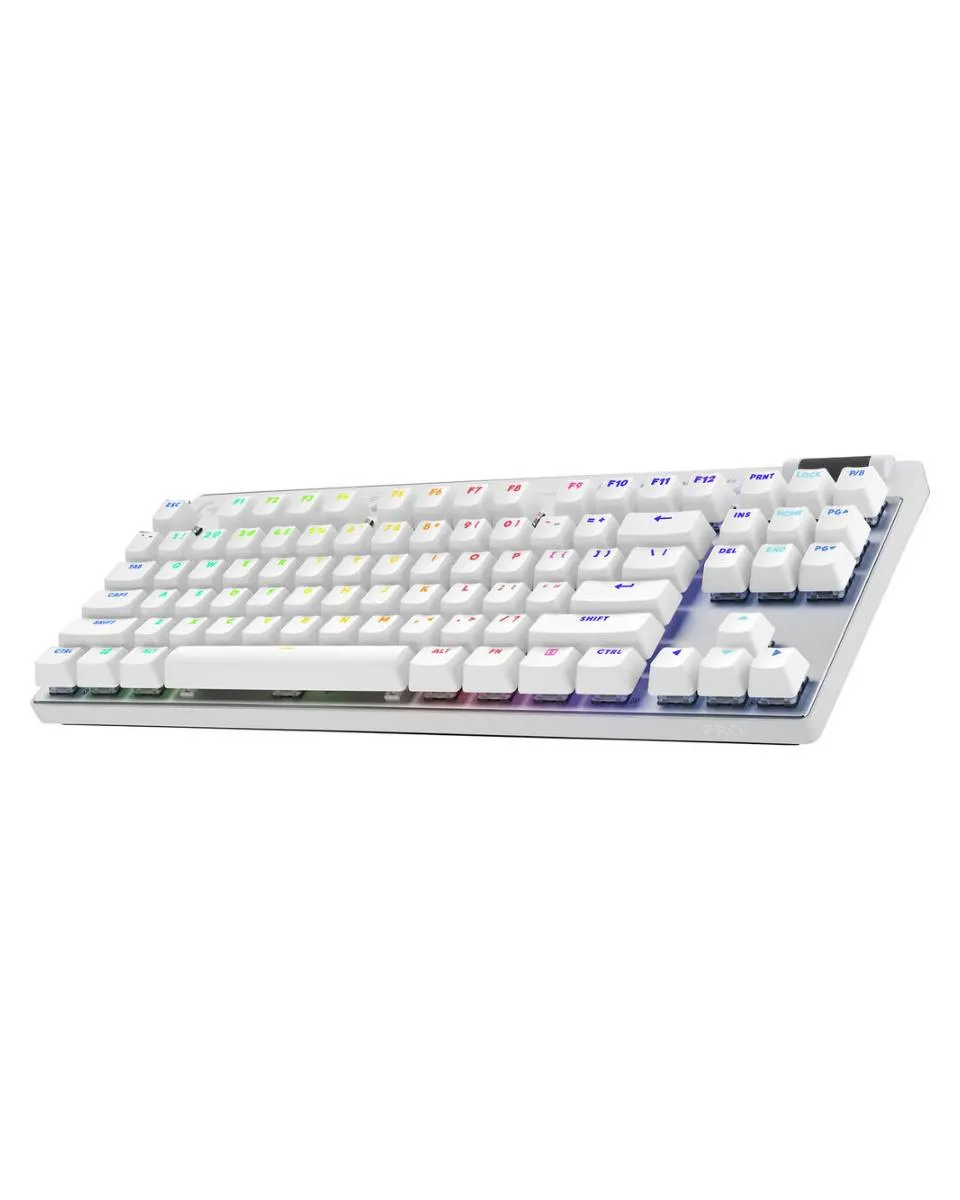 Tastatura Logitech G PRO X TKL - Lightspeed Wireless - White - Tactile 