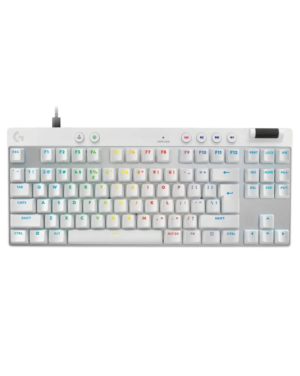 Tastatura Logitech G PRO X TKL Rapid - White 