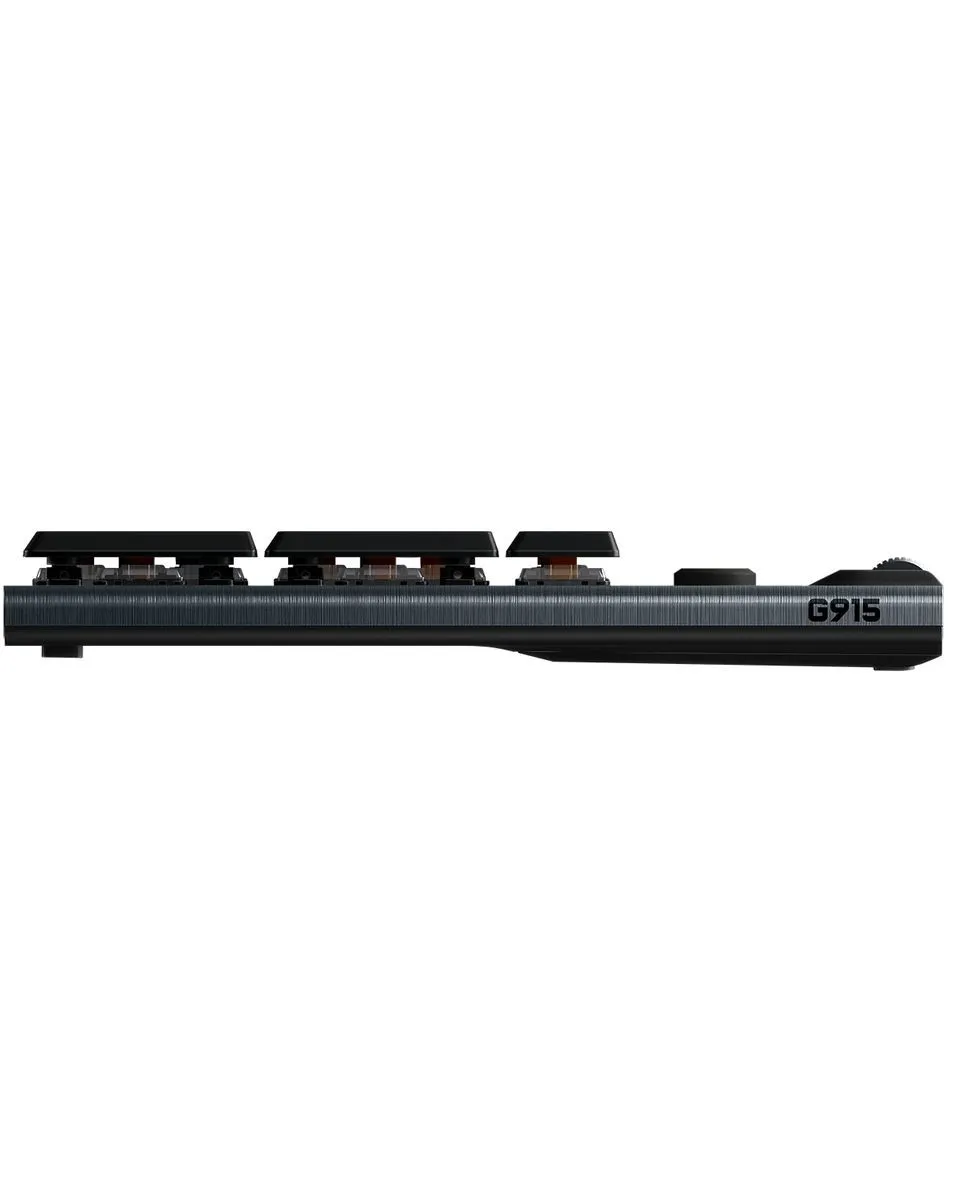 Tastatura Logitech G915 Lightspeed - GL Clicky - Carbon 