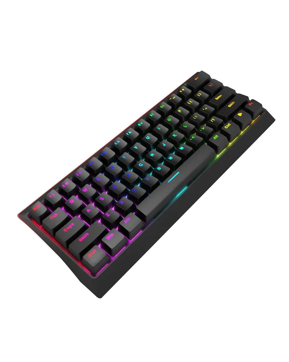 Tastatura Marvo KG962 60% - Blue Switch - Black 