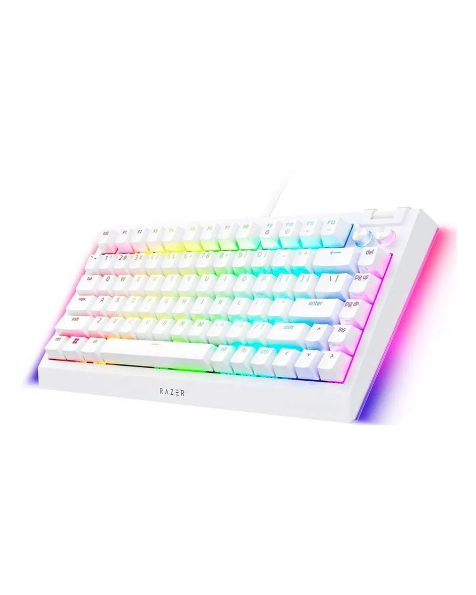 Tastatura Razer BlackWidow V4 75% US - White 