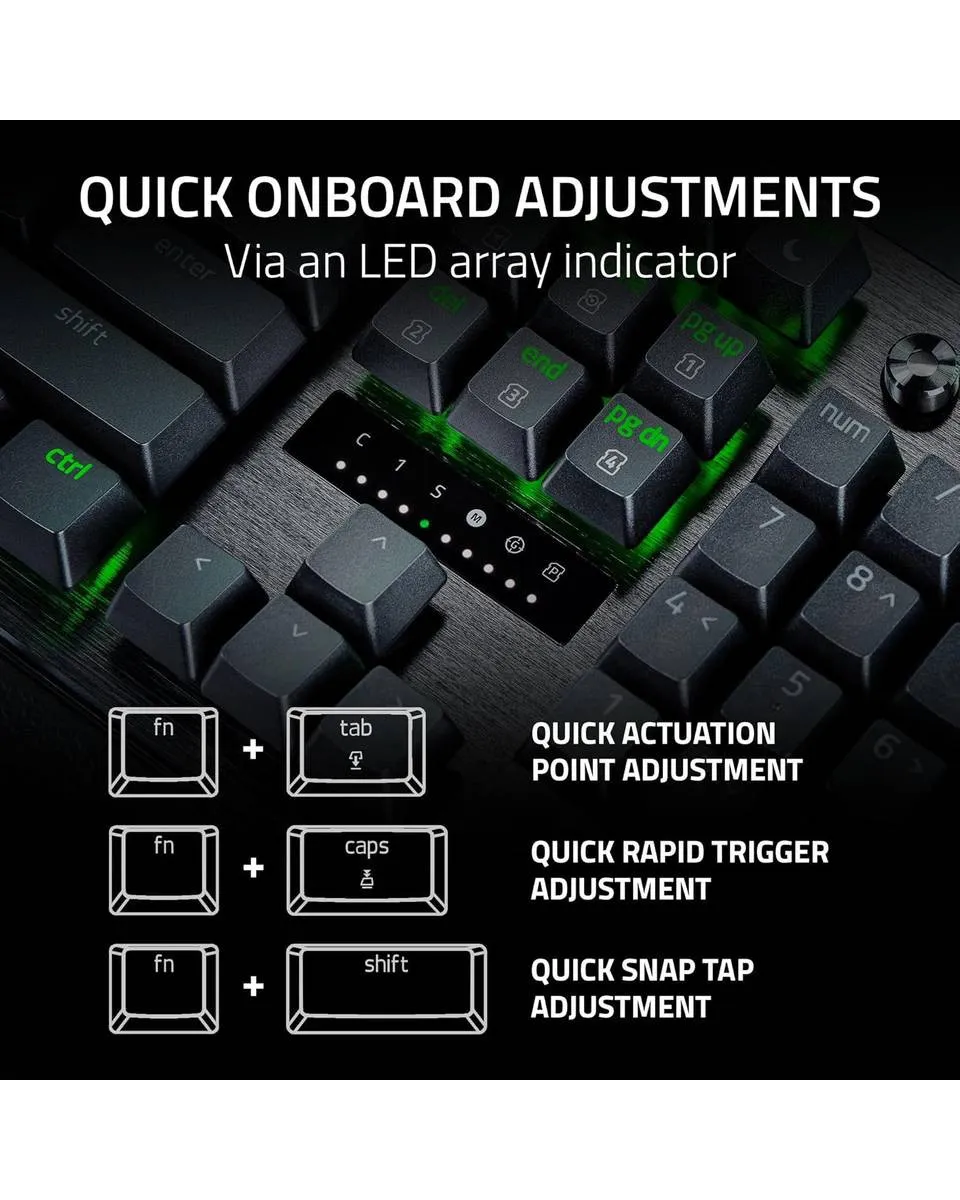 Tastatura Razer Huntsman V3 Pro Analog US 