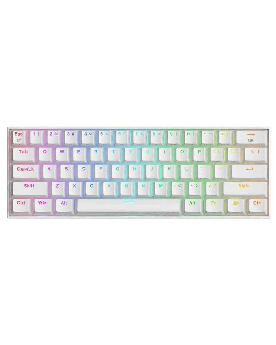 Tastatura Redragon Draconic K530 RGB Pro Bluetooth Red Switch - White 