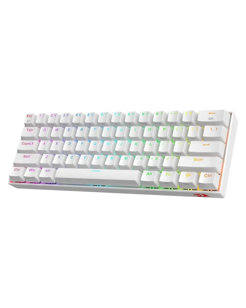 Tastatura Redragon Draconic K530 RGB Pro Bluetooth Red Switch - White 