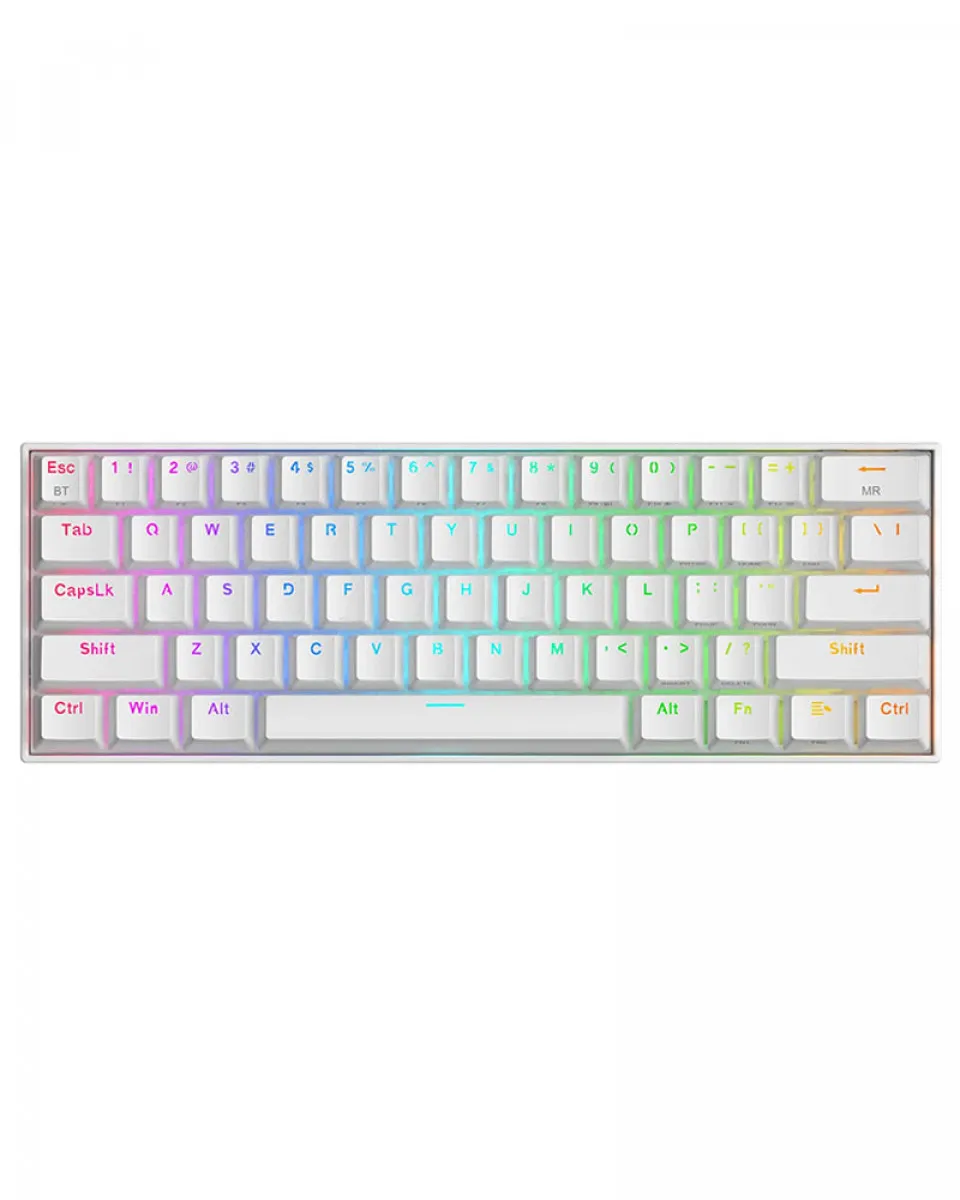 Tastatura Redragon Draconic K530 RGB Pro Bluetooth Brown Switch - White 