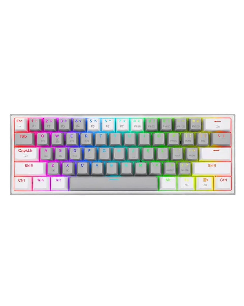 Tastatura Redragon Fizz Pro K616 Wireless - Grey & White 