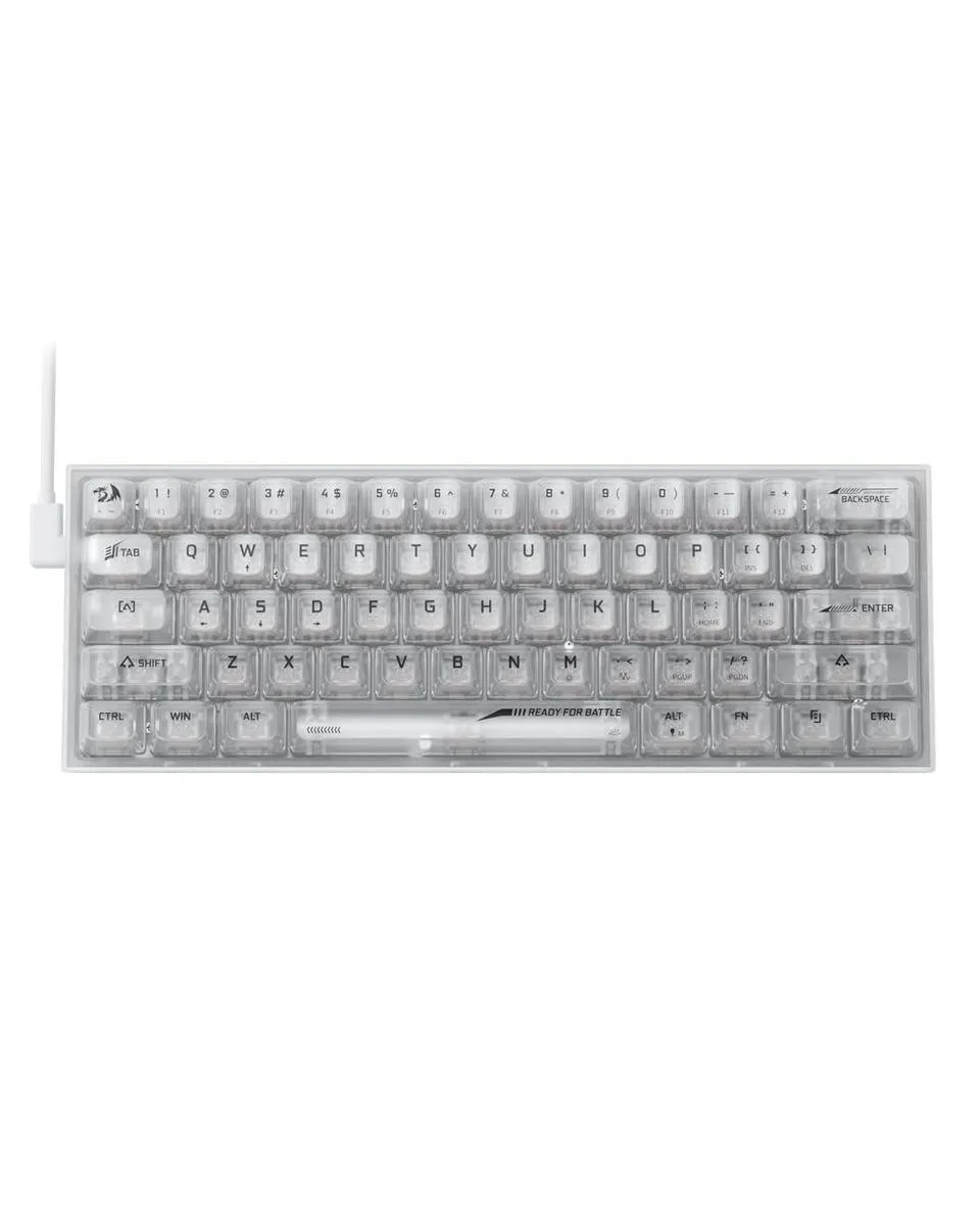 Tastatura Redragon Fizz Pro K617 CT - RGB - White 