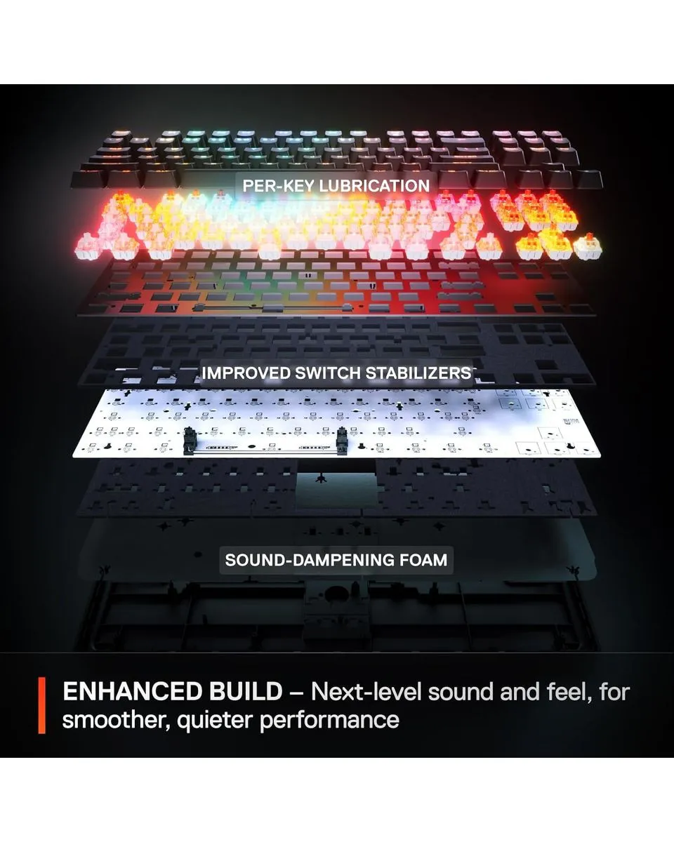 Tastatura Steelseries APEX PRO TKL Gen 3 - White 