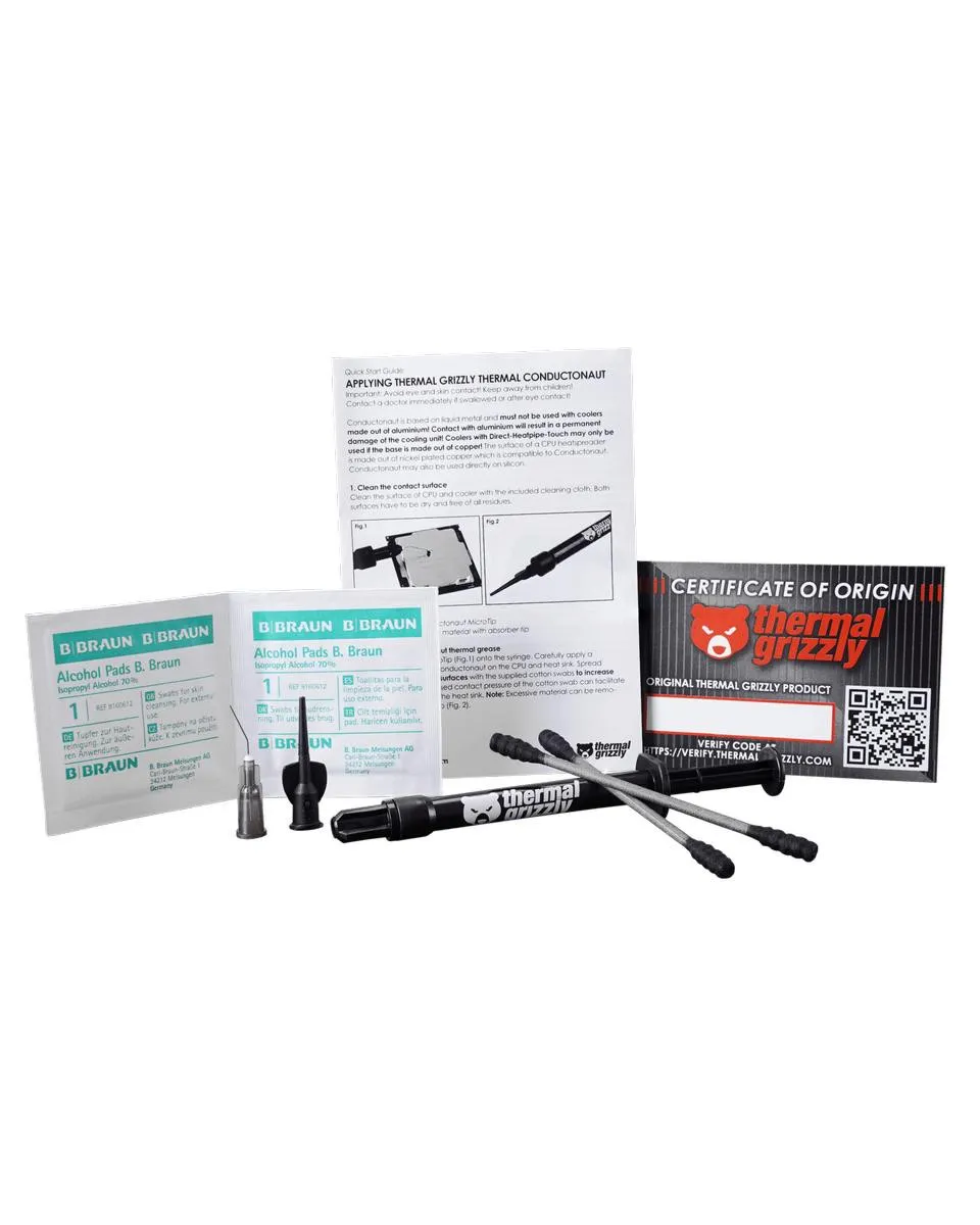 Tečni metal Thermal Grizzly Conductonaut 1g 