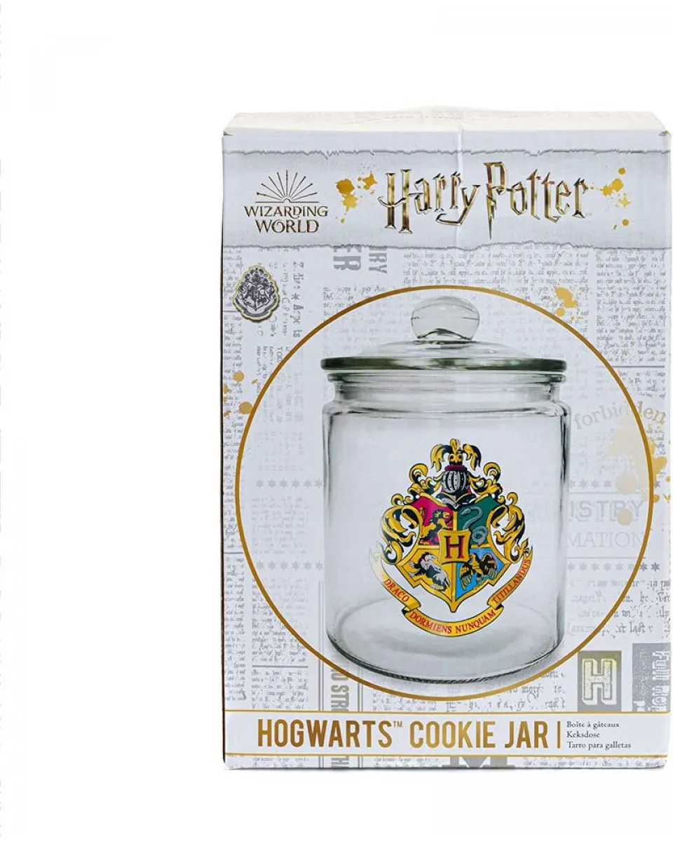 Tegla za kolačiće Paladone - Harry Potter - Hogwarts - Glass Cookie Jar 