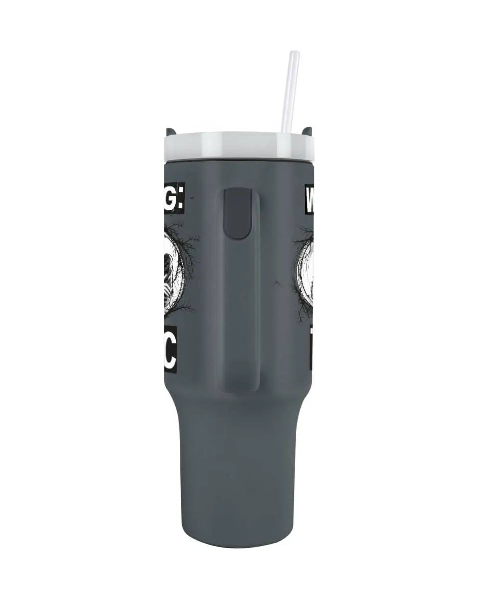 Termos čaša Wednesday - Warning: Toxic Tumbler 1200ml 