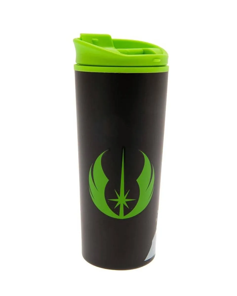 Termos šolja Star Wars - Yoda - Feek the Force - Metal Travel Mug 