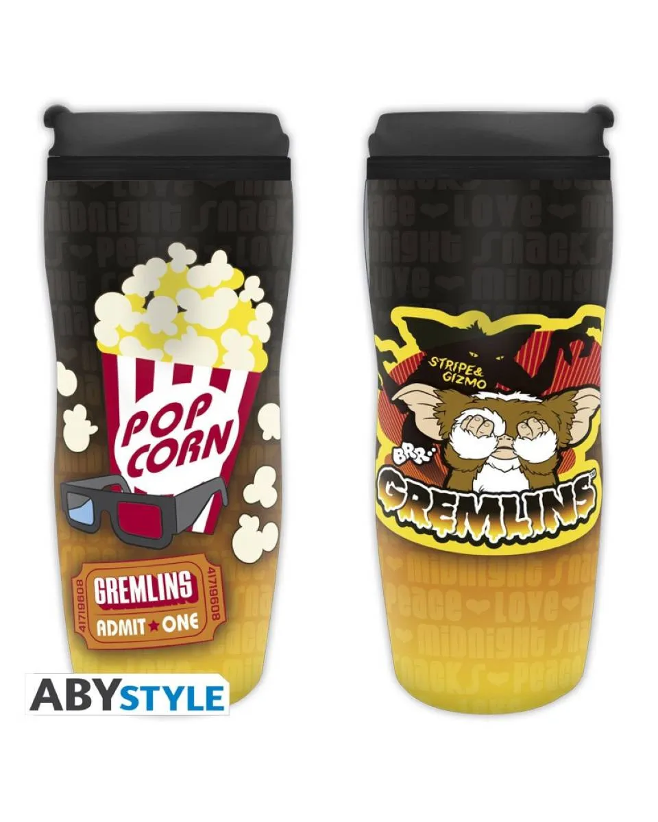 Travel Mug AbyStyle - Gremlins - Gizmo Pop Corn 