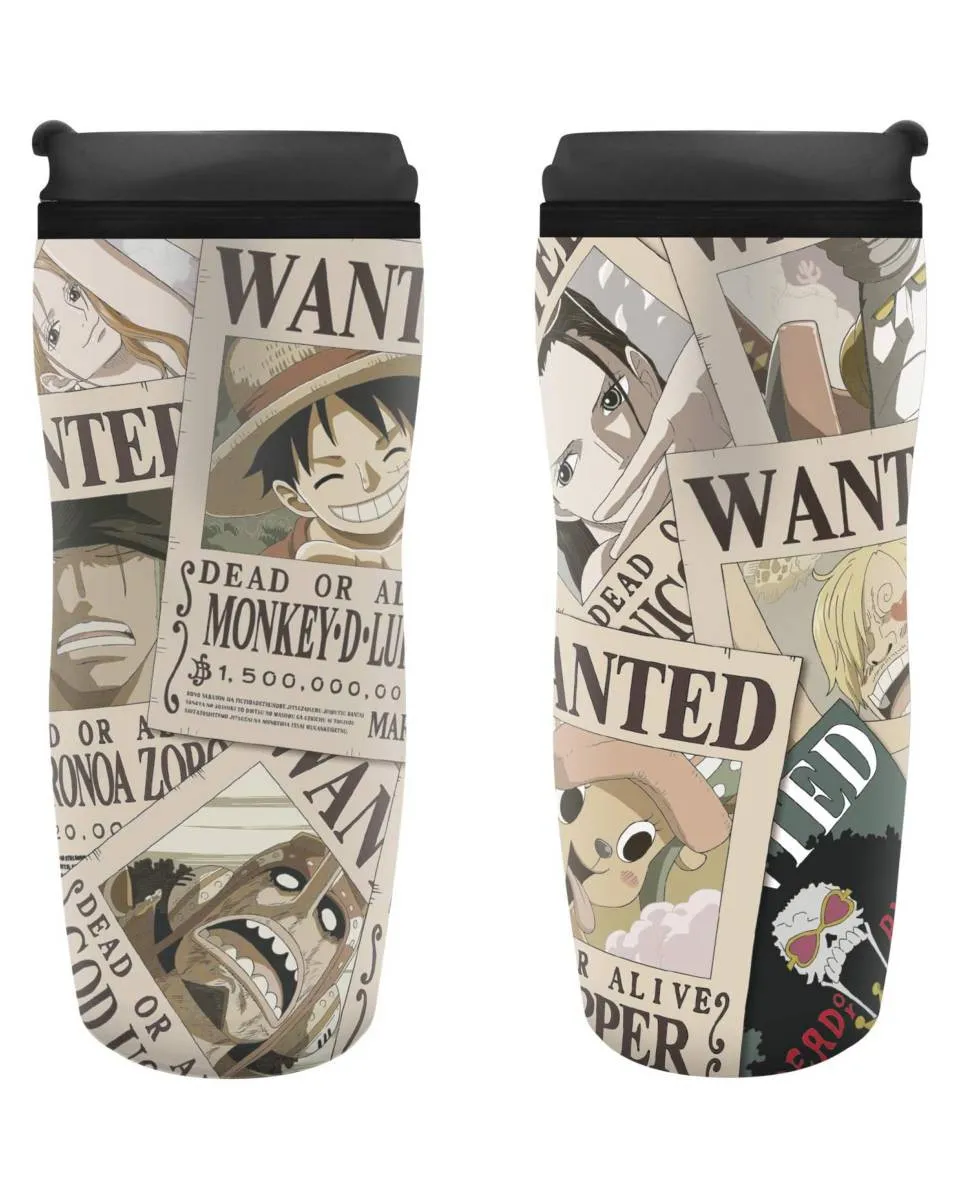 Travel Mug AbyStyle - One Piece - Wanted 