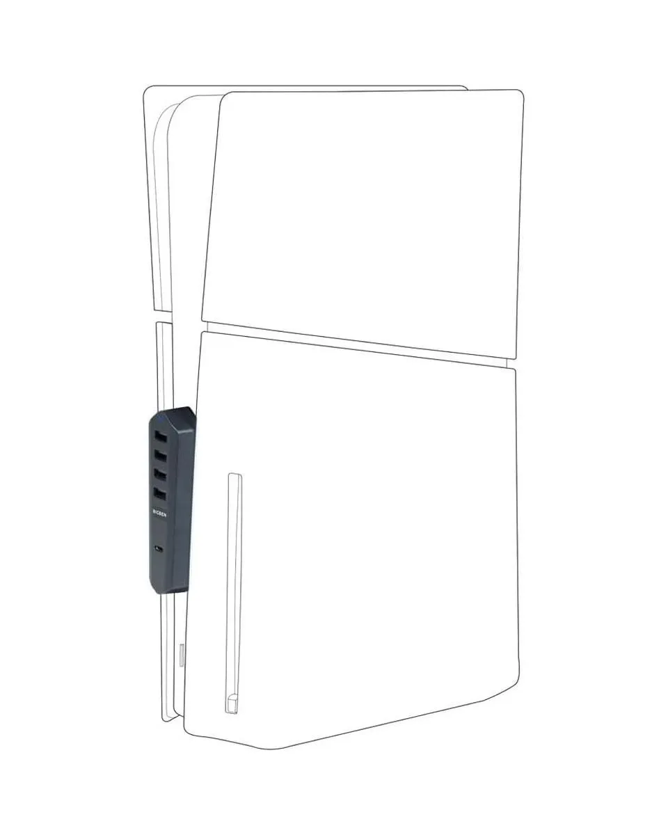 USB Hub Bigben x5 PS5 Slim 