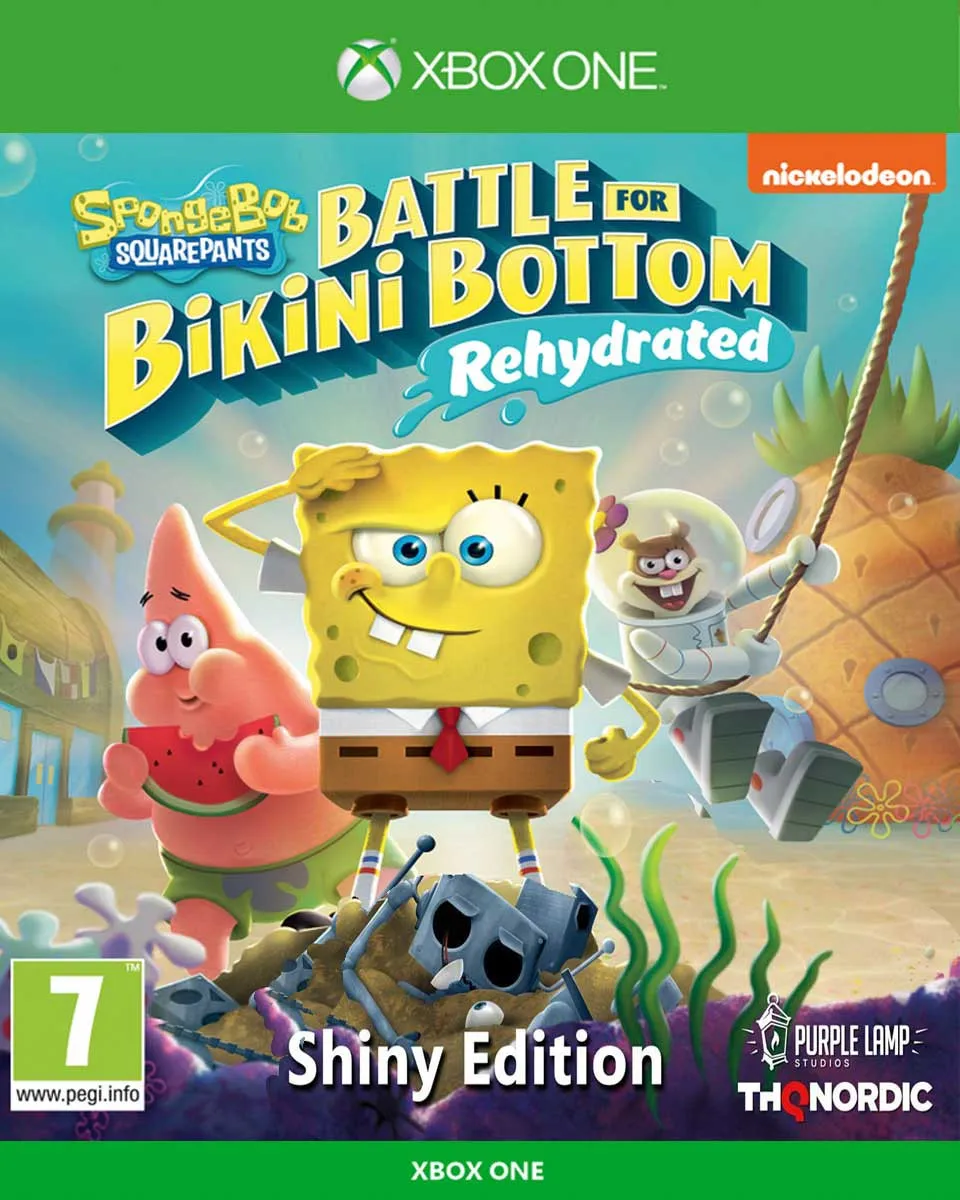 XBOX ONE Spongebob SquarePants: Battle for Bikini Bottom - Rehydrated - Shiny Edition 