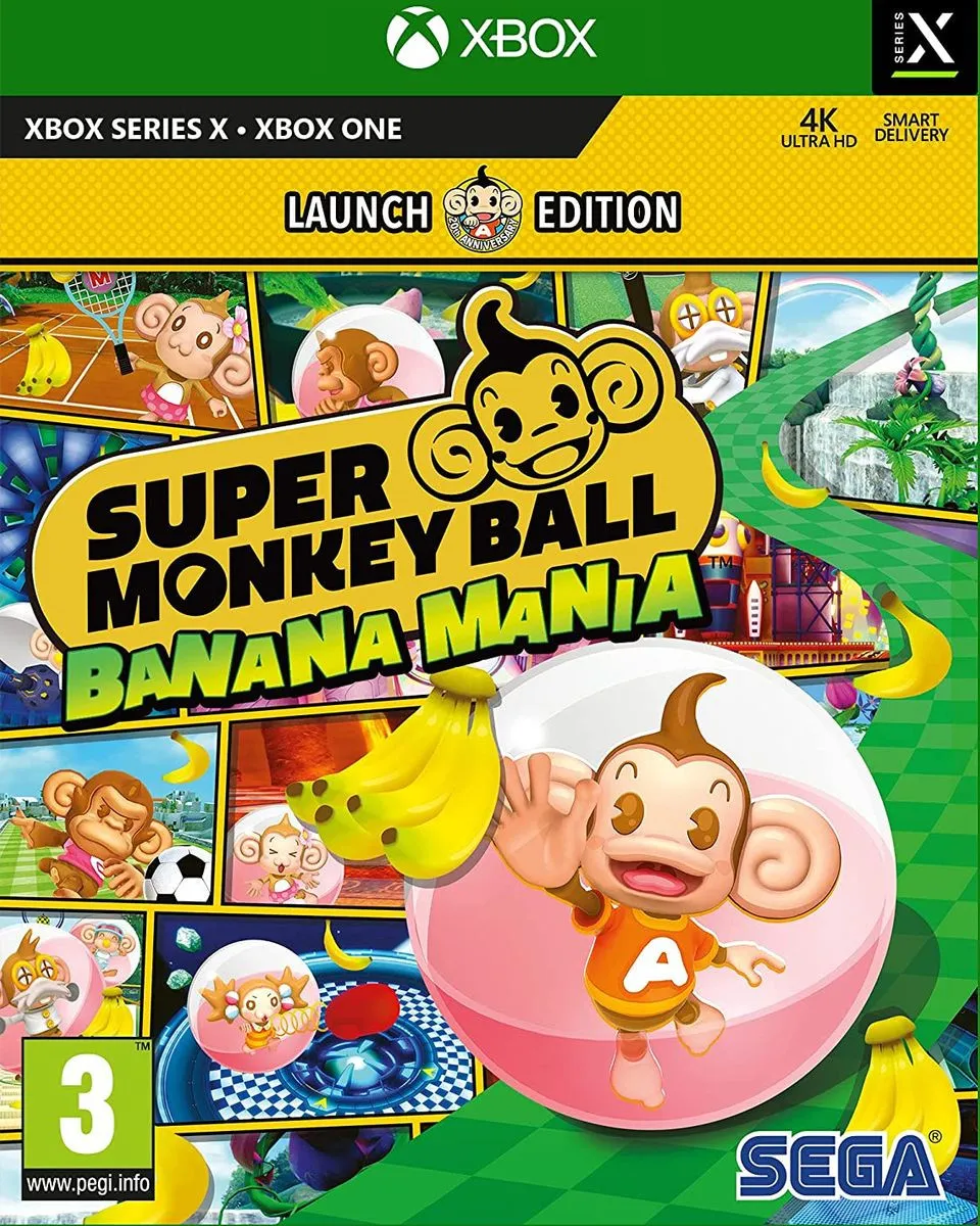 XBOX ONE Super Monkey Ball - Banana Mania - Launch Edition 
