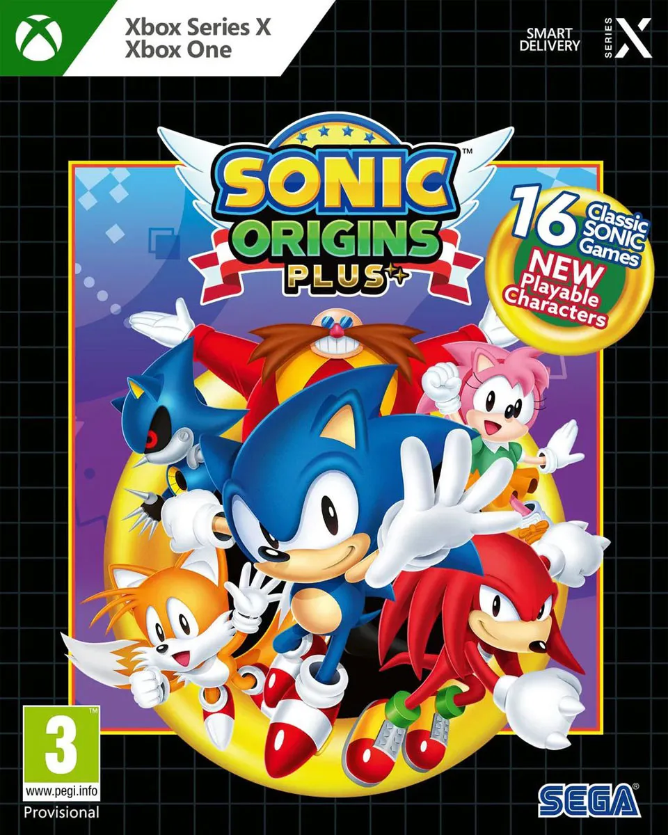 XBOX ONE Series X Sonic Origins Plus Limited Edition 