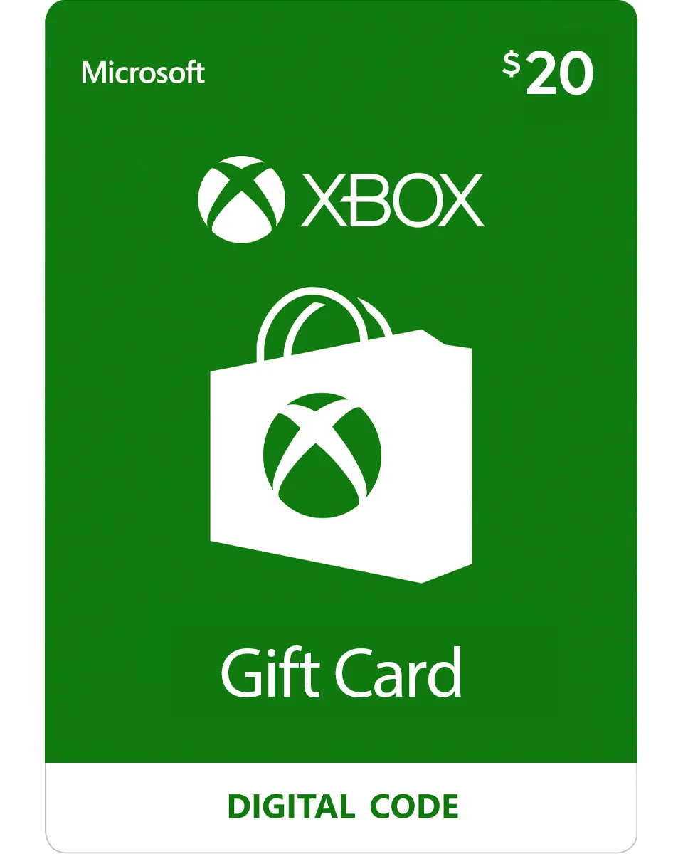 XBOX Wallet Gift Card $20 (USA) - Digital Code 