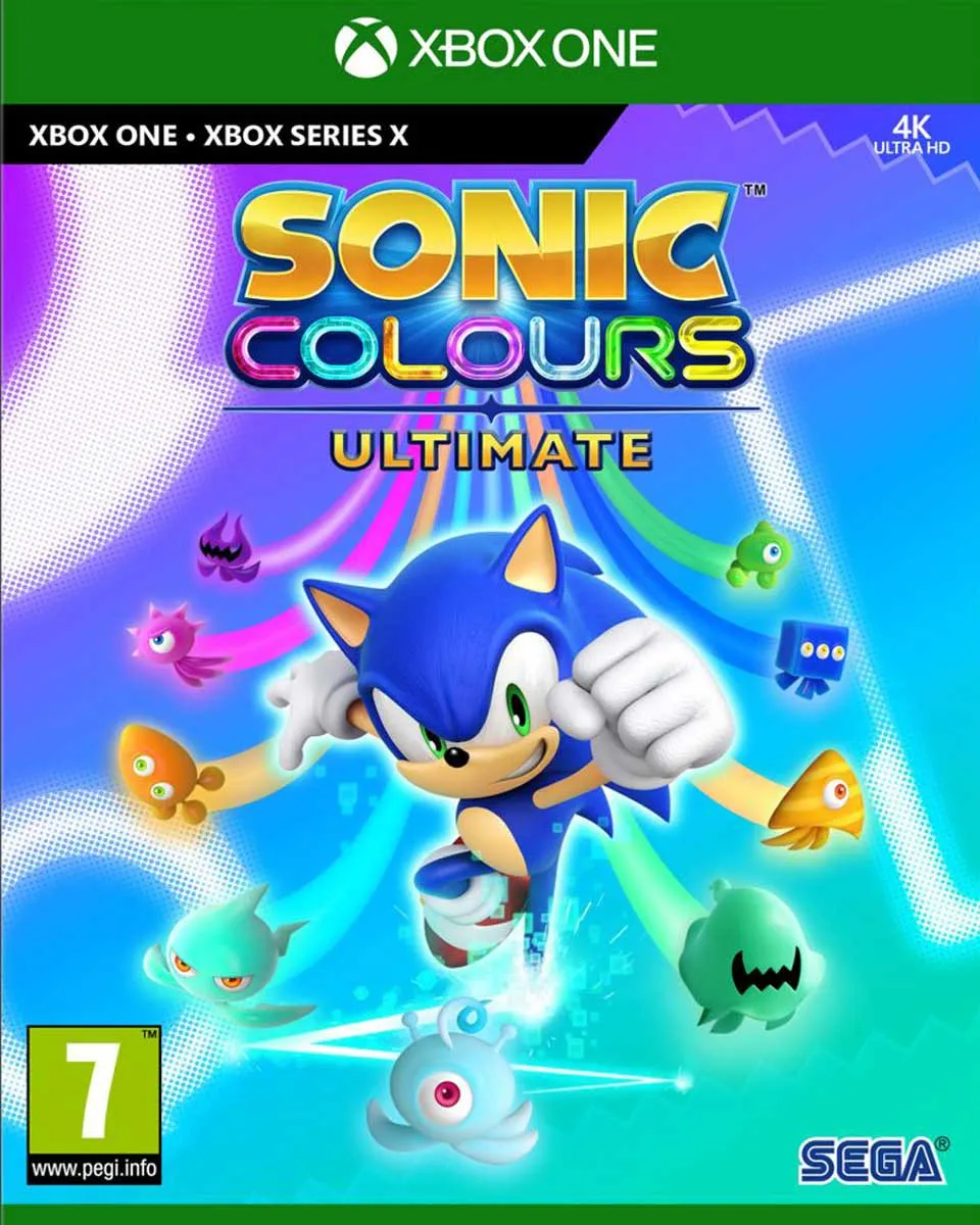 XBOX ONE XSX Sonic Colours Ultimate Launch Edition 
