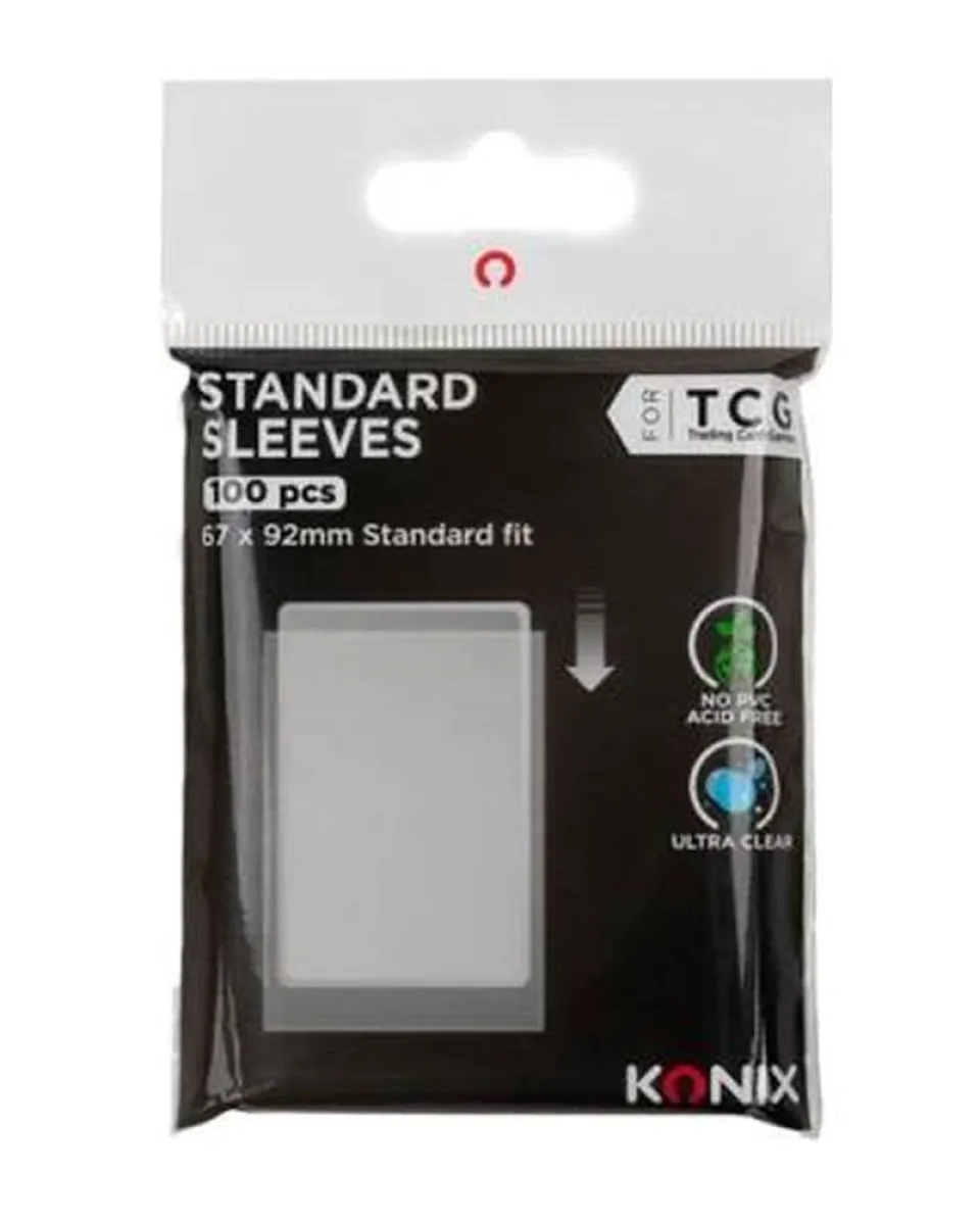 Zaštita za karte Konix TCG - Standard Sleeves 100 Pcs 