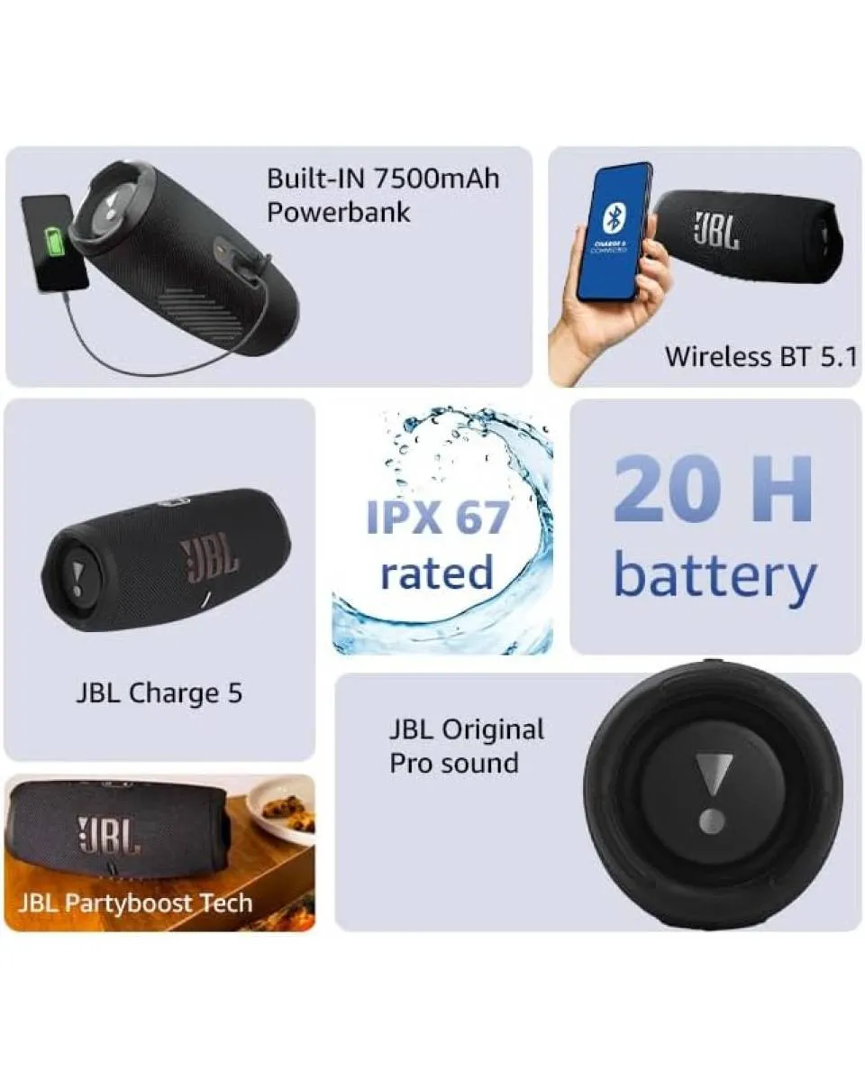 Zvučnik JBL CHARGE - Blue Bluetooth 