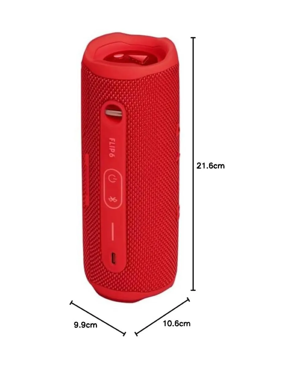 Zvučnik JBL Flip 6 - Red Bluetooth 